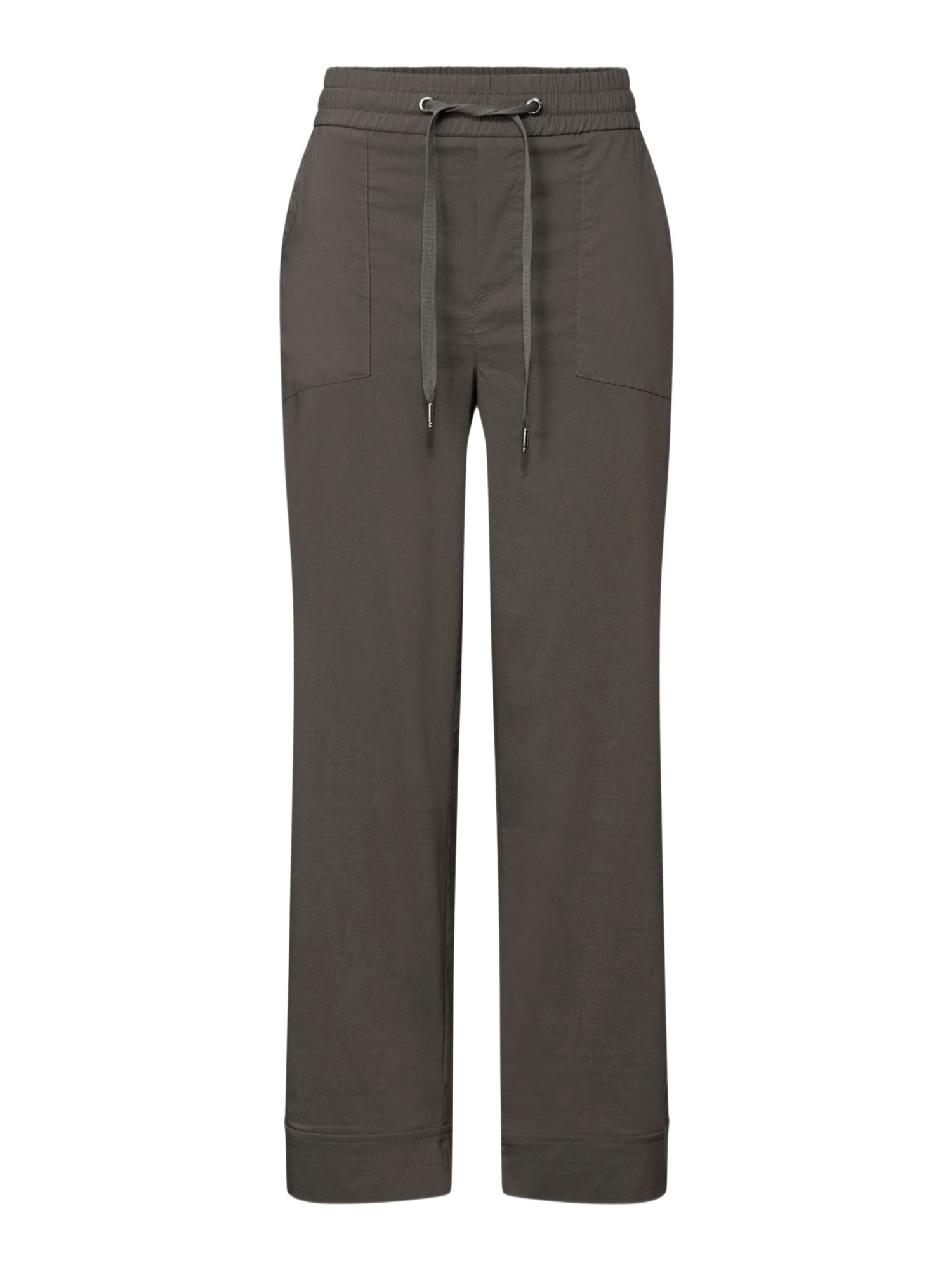 STREET ONE Stoffhose grau,Casual,Baumwolle,Unifarben,Casual Fit,Hoch