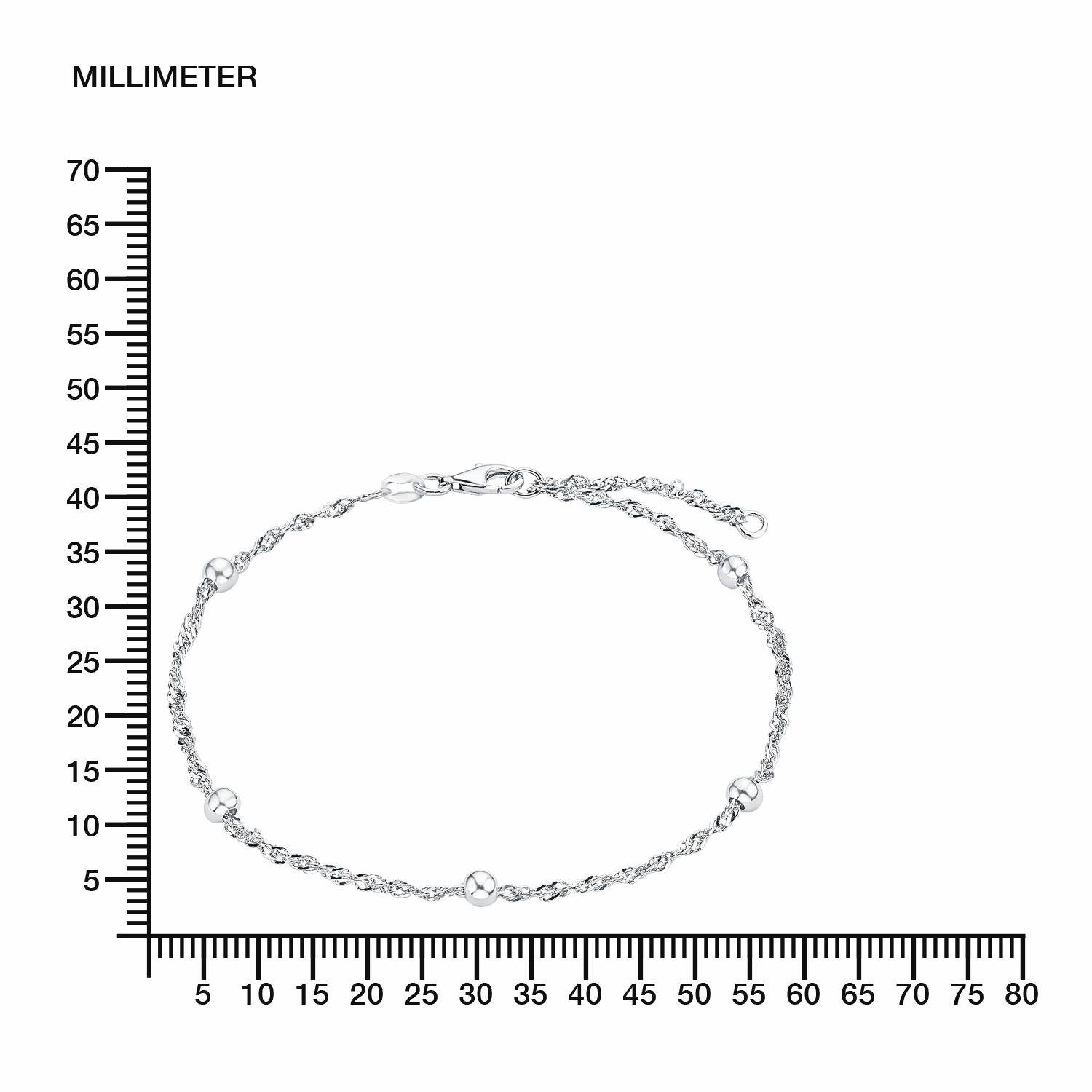 Amor Fußkette Schmuck Geschenk Körperschmuck, Singapurkette Kügelchen