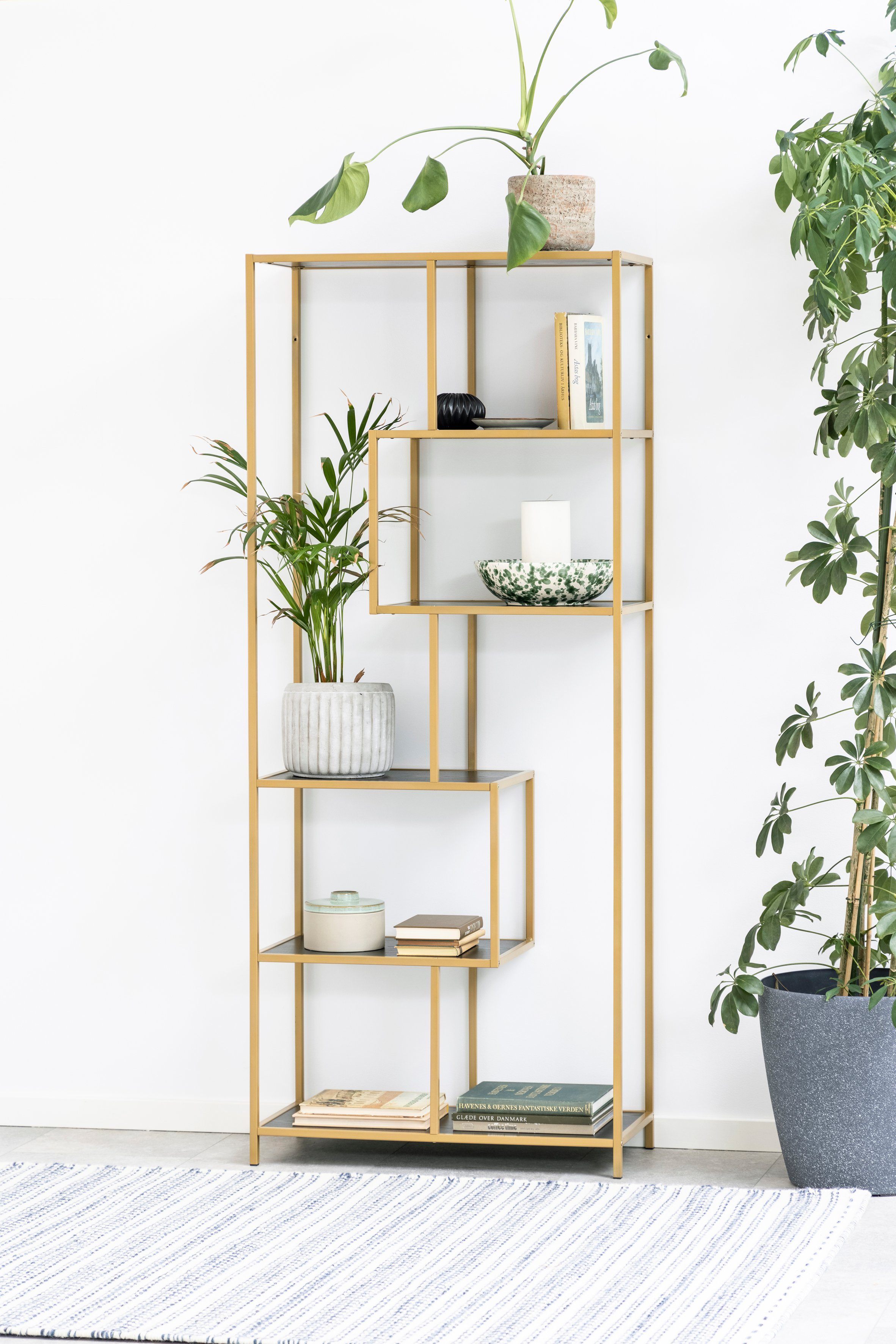 ACTONA GROUP Bücherregal, Metallgestell, modernes Design, günstig online kaufen
