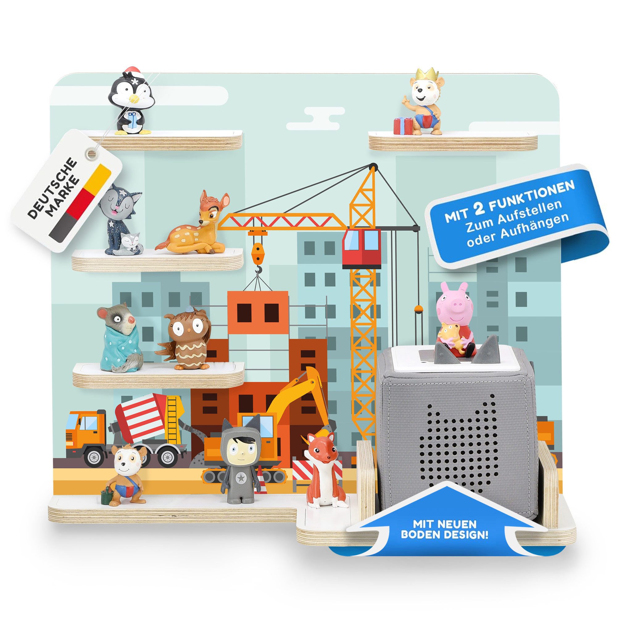 stadtecken Kinderregal Baustelle, Regal für die günstig online kaufen