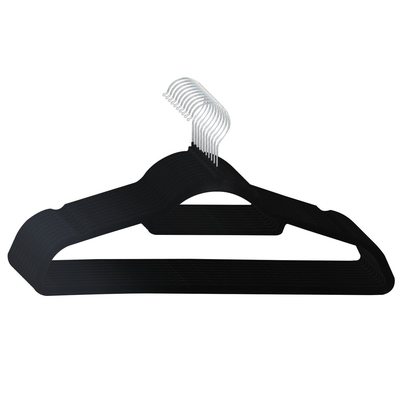 SVITA Kleiderbügel, (10-tlg), Rutschfest, Samt, Ordnung, Platzsparend, Dreh günstig online kaufen
