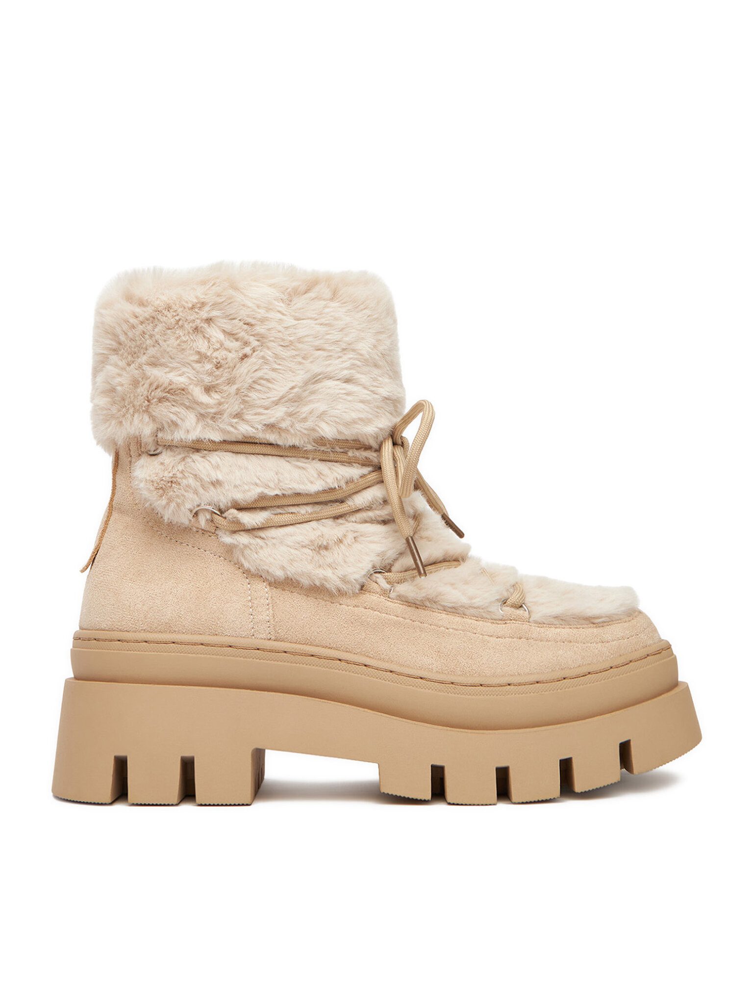 DeeZee Deezee Damen-Schneestiefel Beige HX21069-13 Winterstiefel