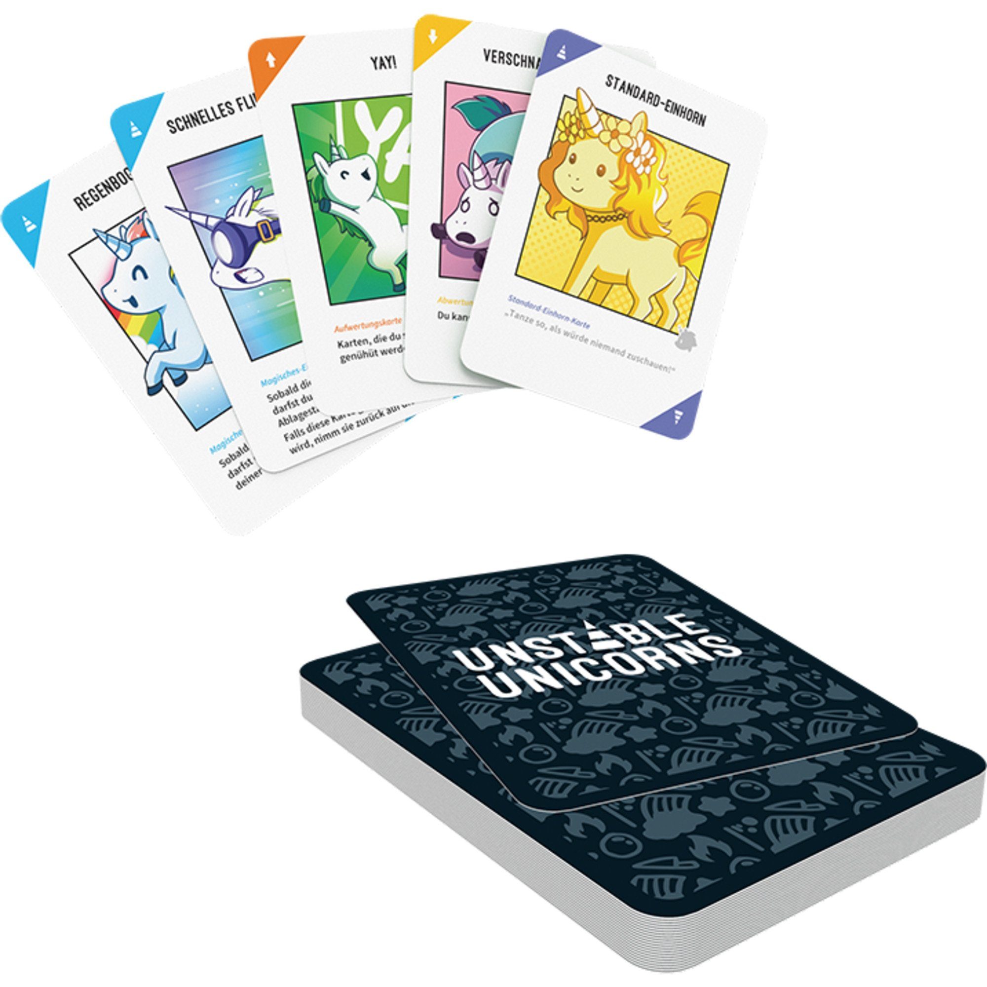 Asmodee Spiel Asmodee Unstable Unicorns, Kartenspiel