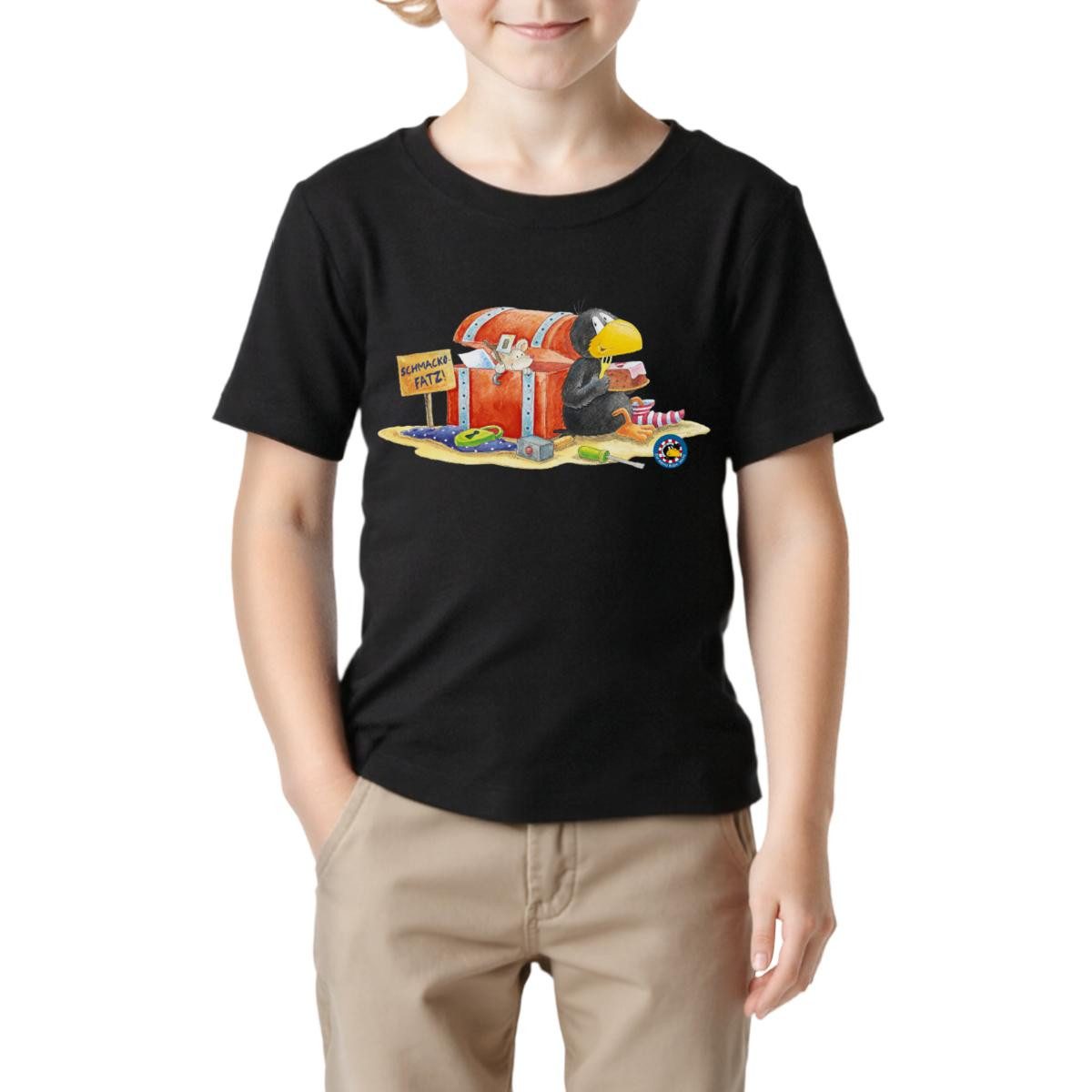 T-Shirt Der kleine Rabe Socke Schmackofatz Kinder Basic T-Shirt