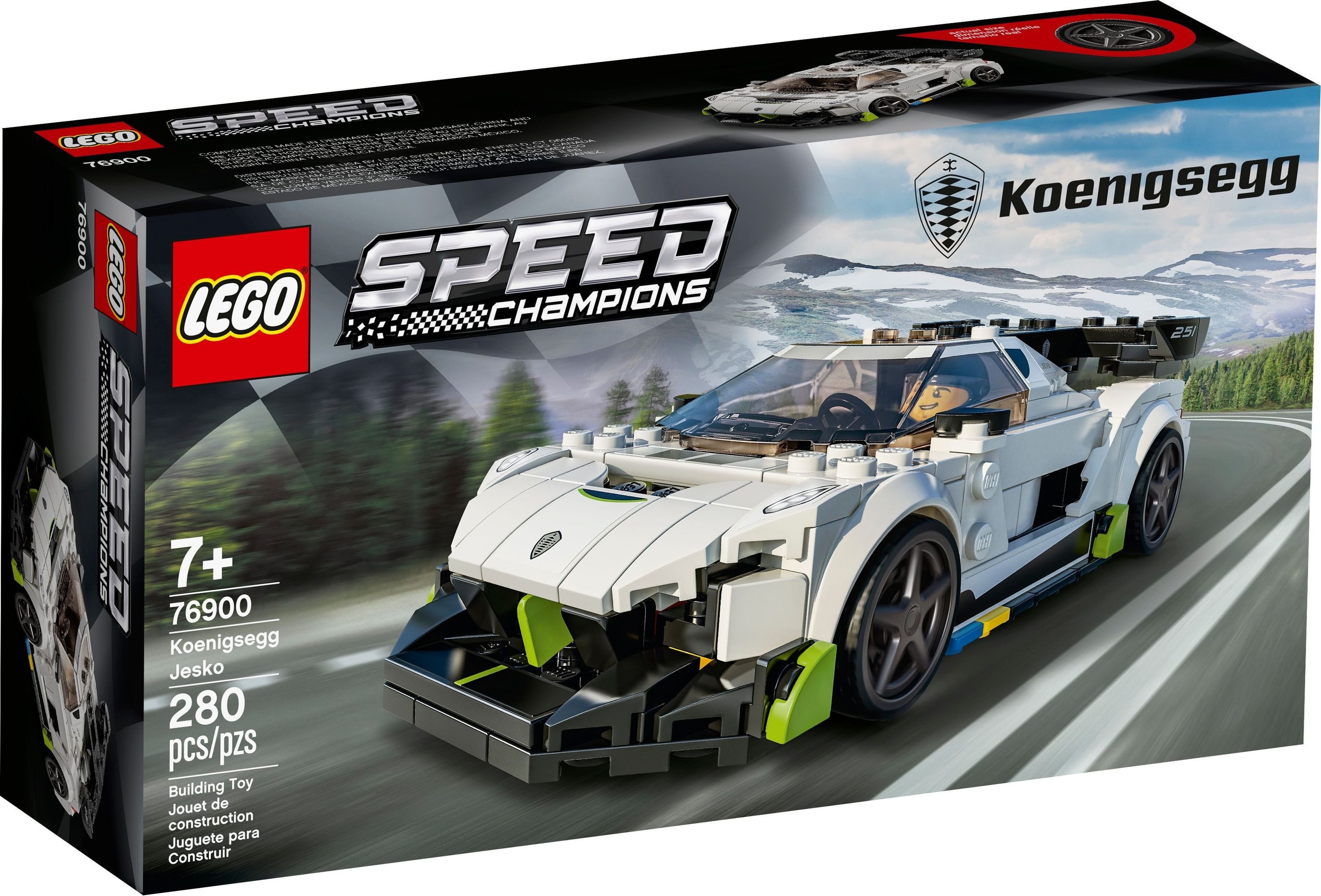 LEGO® LEGO® Speed Champions Koenigsegg Jesko - 76900 NEU! Teile 280x Spielb günstig online kaufen