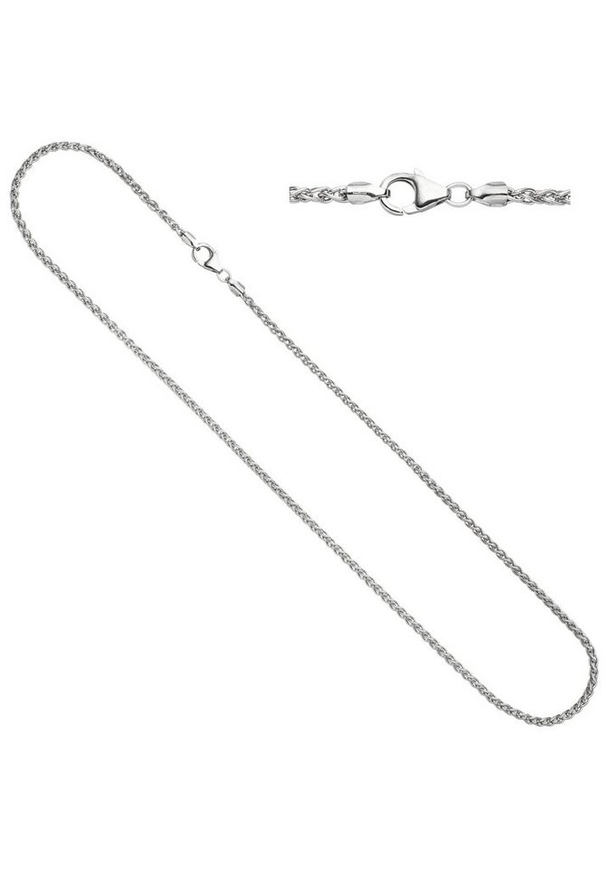 JOBO Silberkette, Zopfkette 925 Silber 4... JOBO Silberkette, Zopfkette 925 Silber 4...