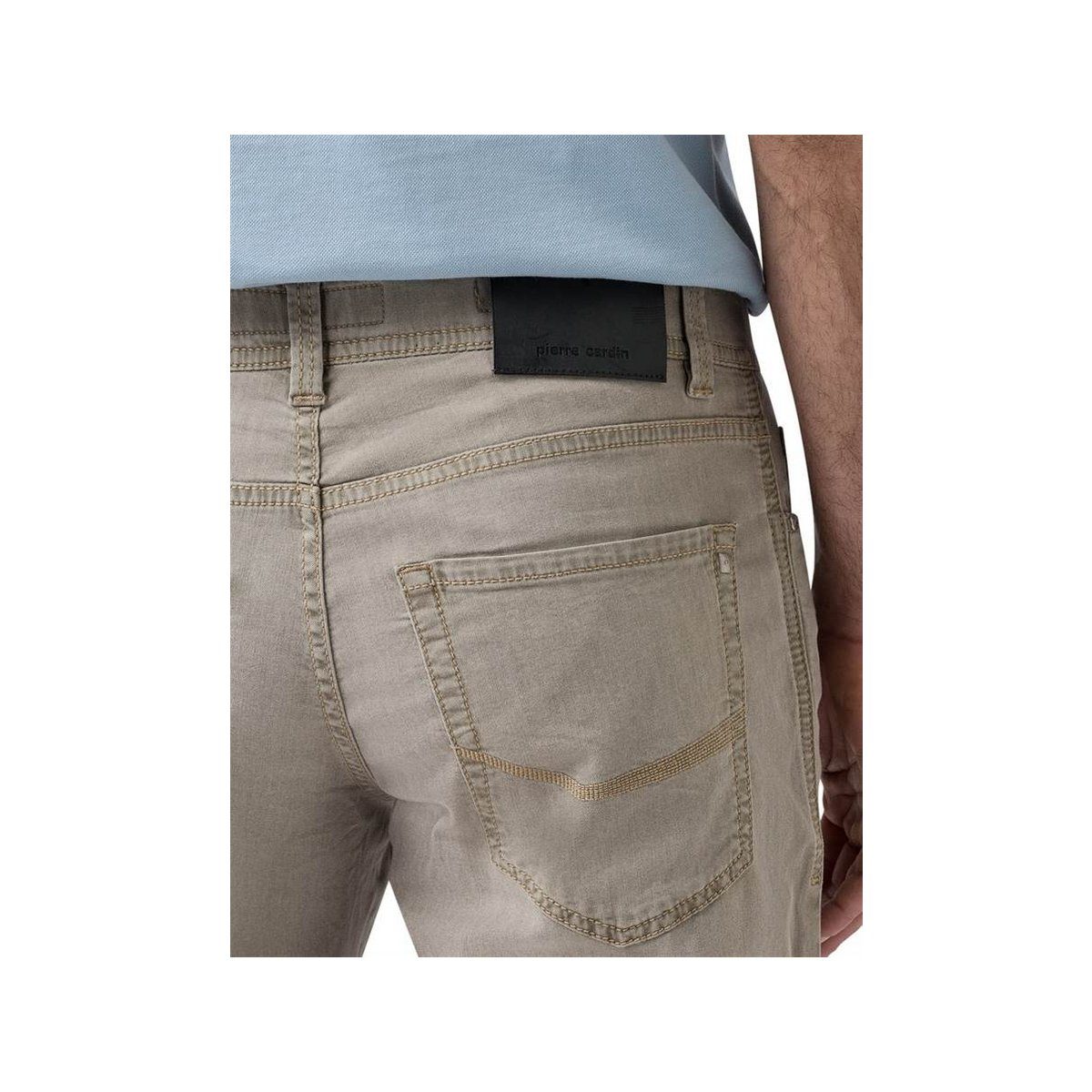 Cardin 5-Pocket-Jeans Pierre (1-tlg) hell-braun