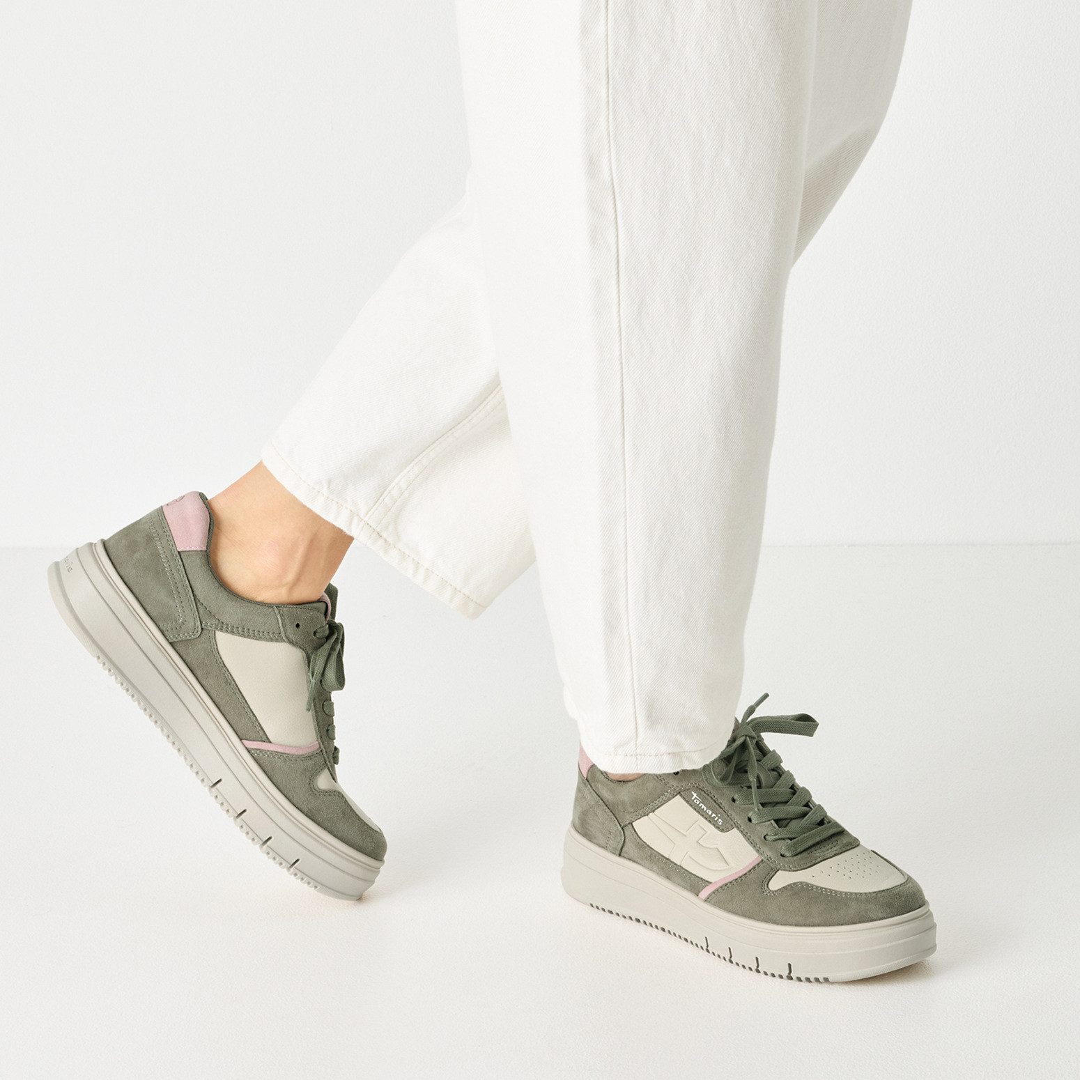 Tamaris Plateausneaker, Trendsneaker, Freizeitschuh, Schnürschuh im günstig online kaufen
