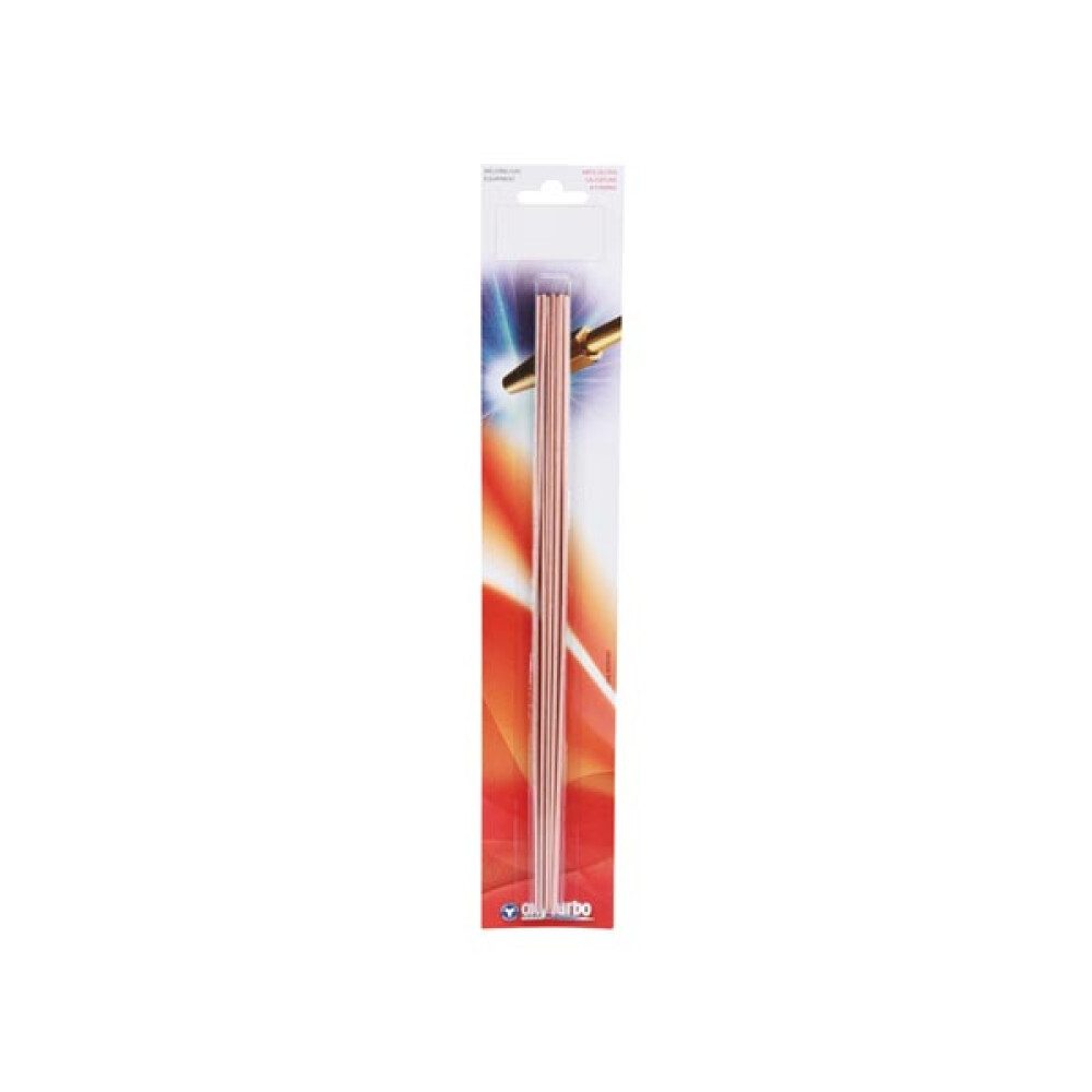 Foxy Elektroschweißgerät Oxyturbo - Lötstab - auf Kupfer-Phosphor-Basis - 330 mm - 10 Stück, 1-tlg.