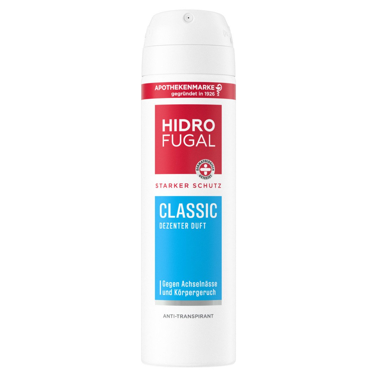 Hidrofugal Deo-Spray Deo Classic Spray 4 x 150ml, 4-tlg.