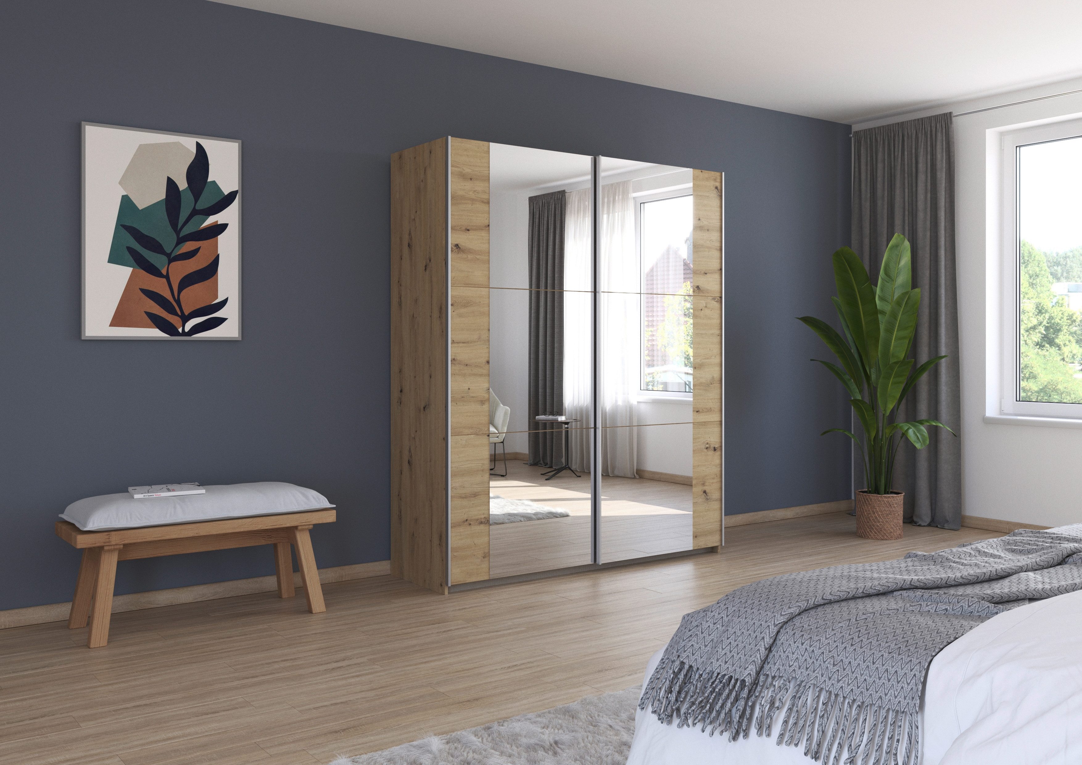 rauch Schwebetürenschrank Kleiderschrank Drehtürenschrank Schrank Garderobe günstig online kaufen