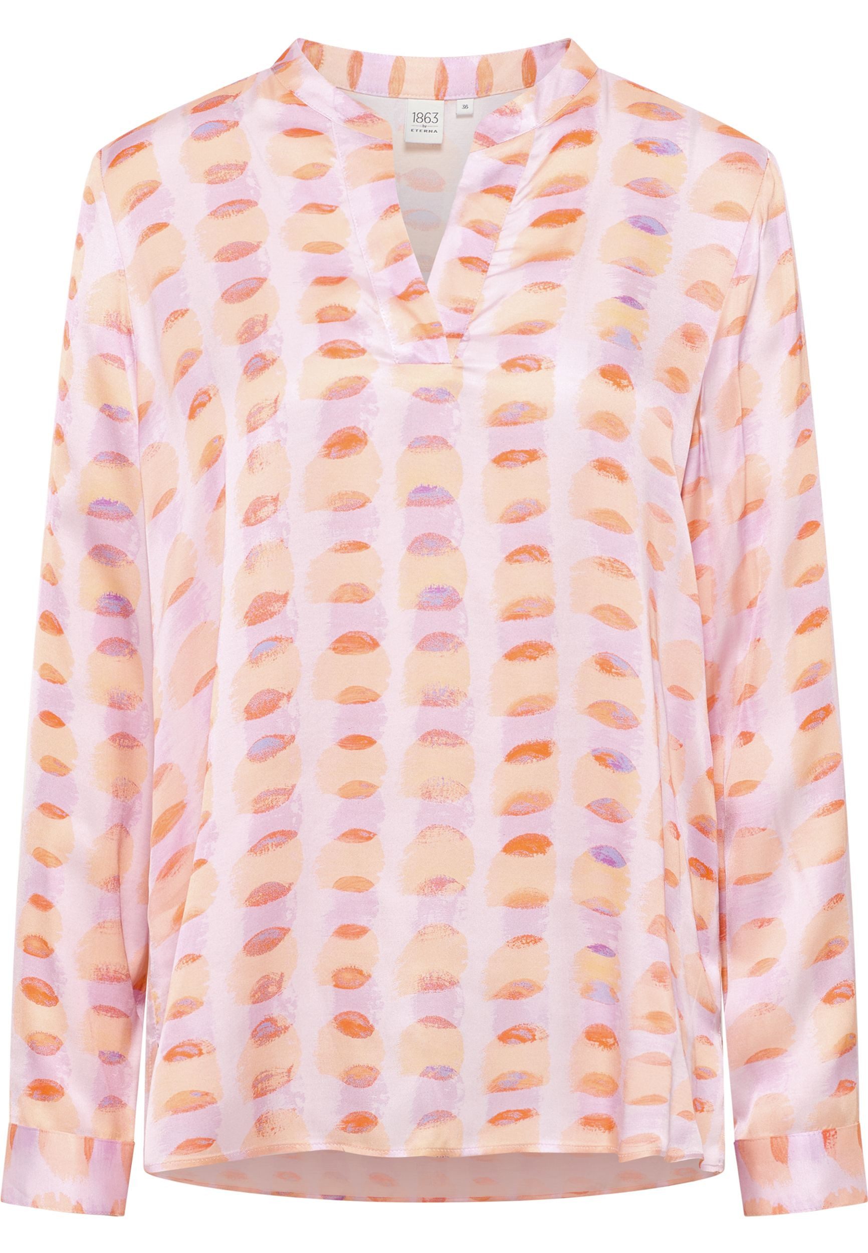Eterna Druckbluse Bluse Viskose Langarm