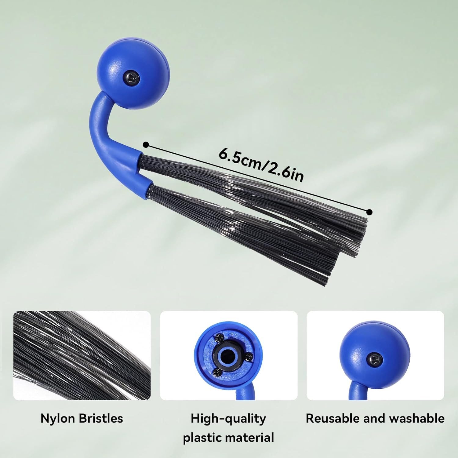 FELIXLEO Staubsaugerdüsen-Set 16er Set Seitenbürsten Für Ecovacs X9 X11 T80S Omni, (1-tlg)