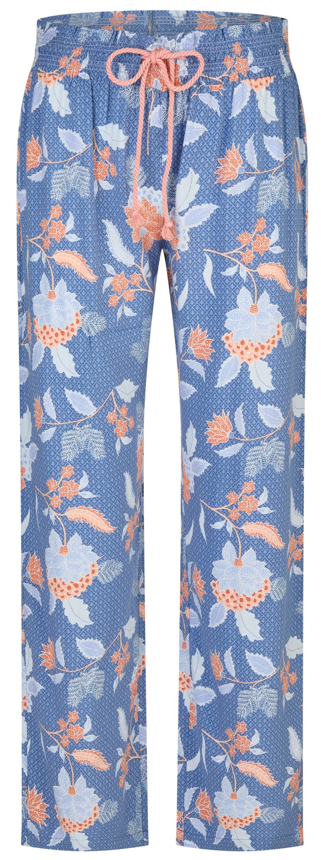 By Louise Schlafanzug Sleep Chic (Set, 2 tlg., 2-teilig) Damen Pyjama lang 3/4 Arm Oberteil Baumwolle Hose Viscose