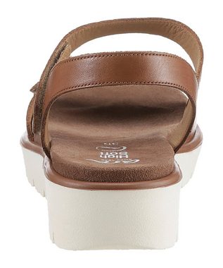 Ara BILBAO Sandalette, Sommerschuh, Sandale, Keilabsatz, Klett, Weite G (weit)