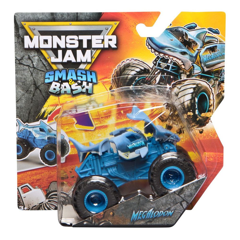 Spin Master Spielzeug-Traktor Fahrzeug - Monster Jam - Smash & Bash - 1 Stück