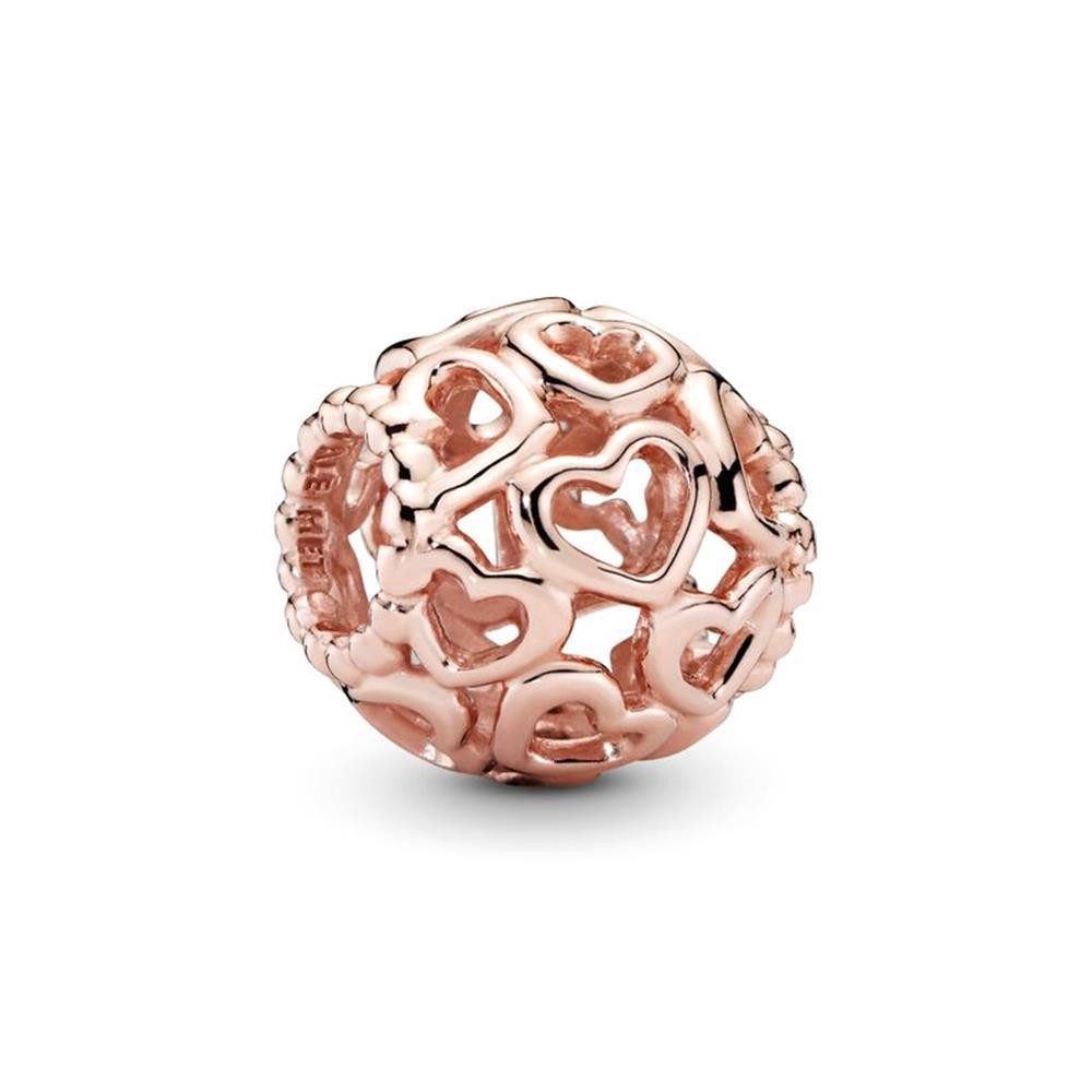 Pandora Charm-Einhänger Abalorio Pandora780964 Mujer Abre tu corazón Rose