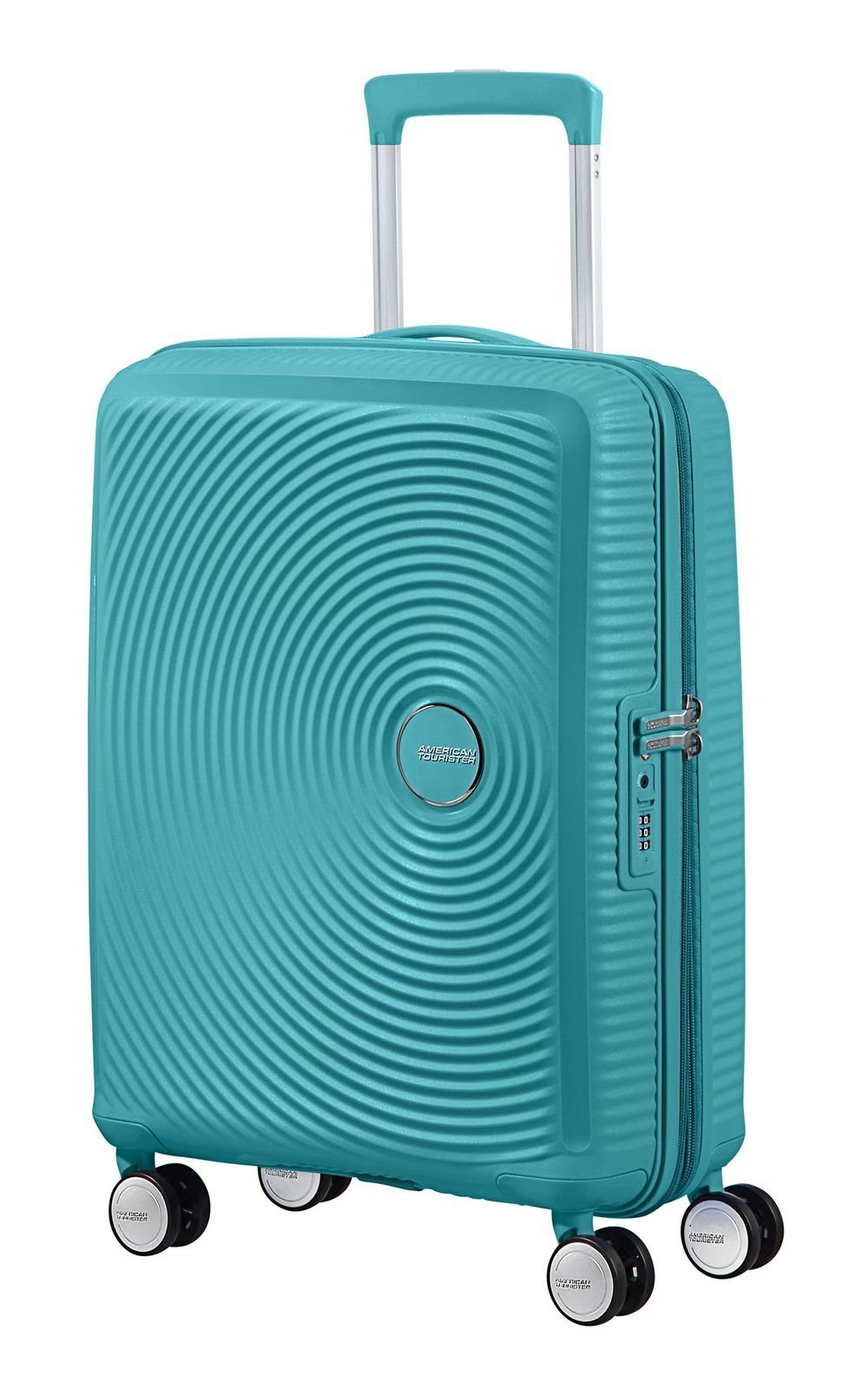 Tourister® Rollen American Turquoise Hartschalen-Trolley Tonic Soundbox, 4