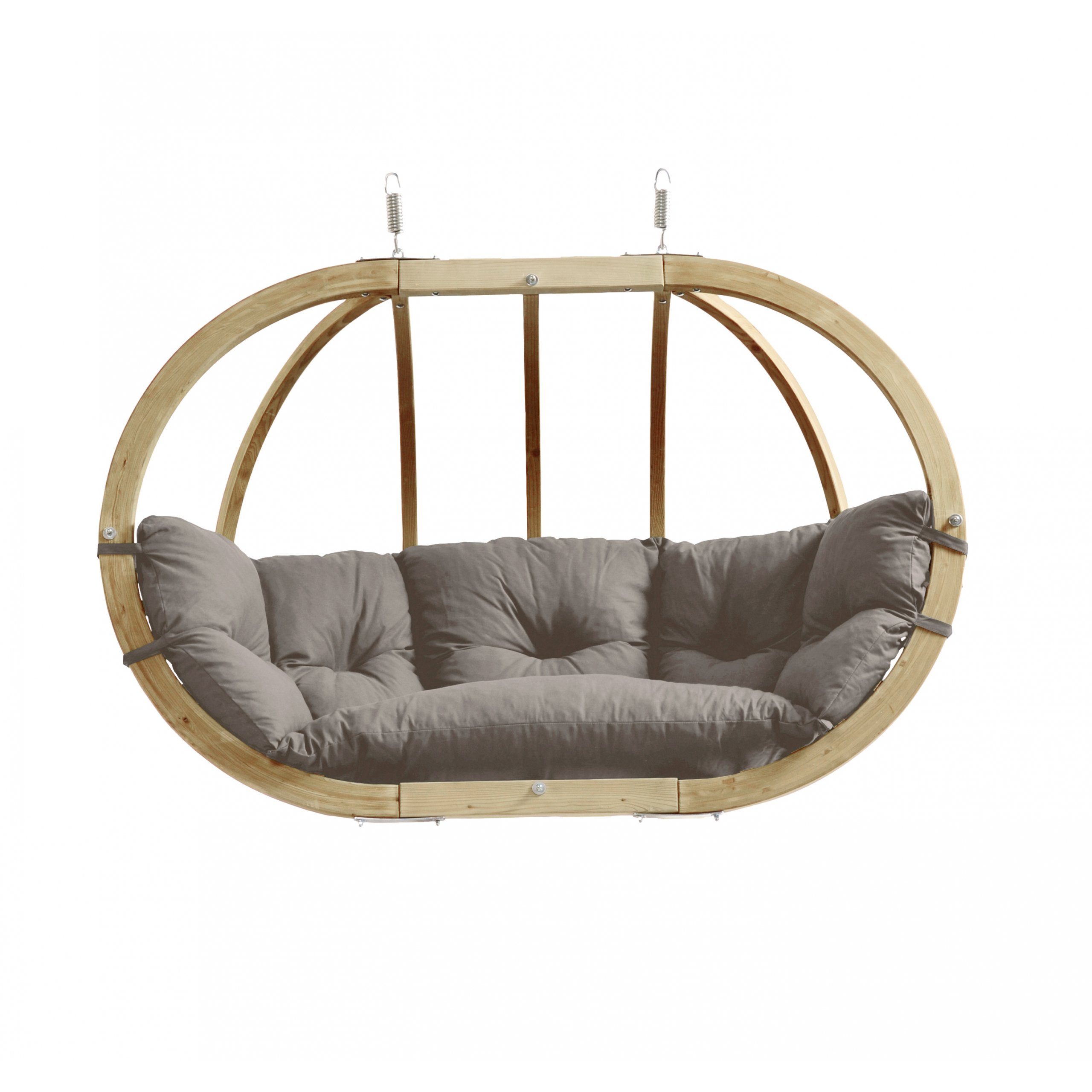 Amazonas Hängematte AMAZONAS Mehrpersonen Hängesessel Globo Royal Chair Taupe inkl.