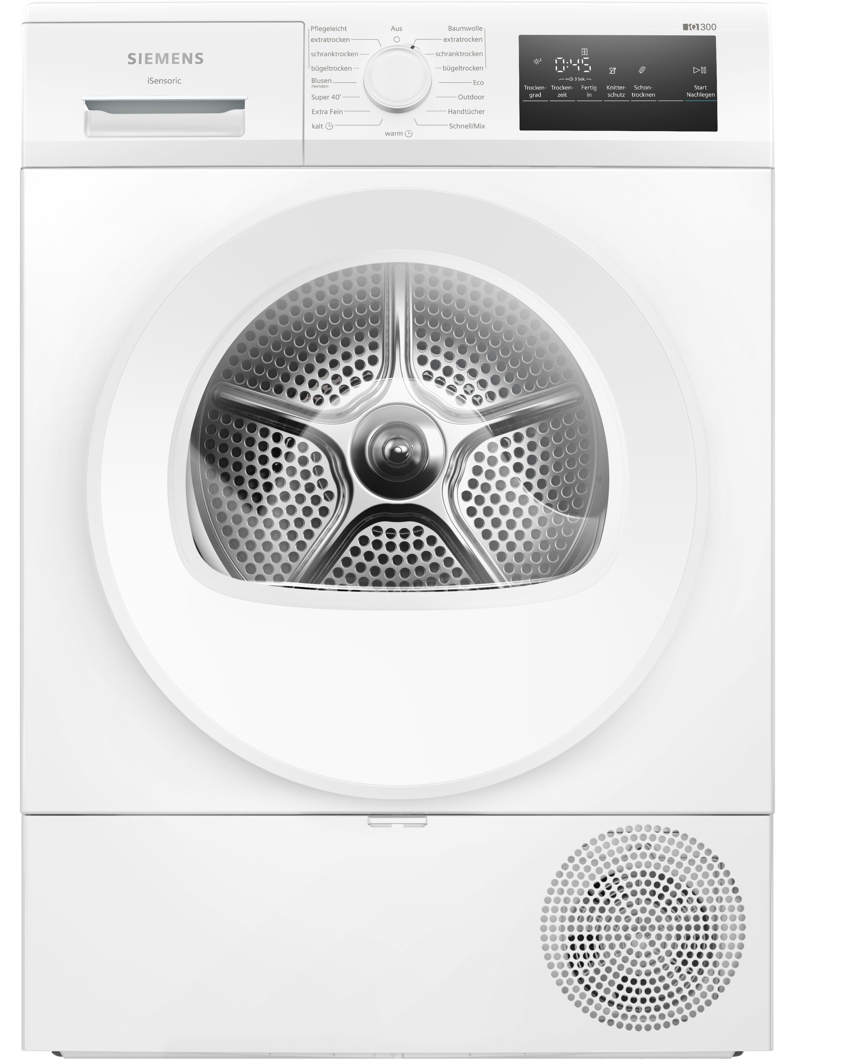 SIEMENS Wärmepumpentrockner iQ300 WT45HVA4
