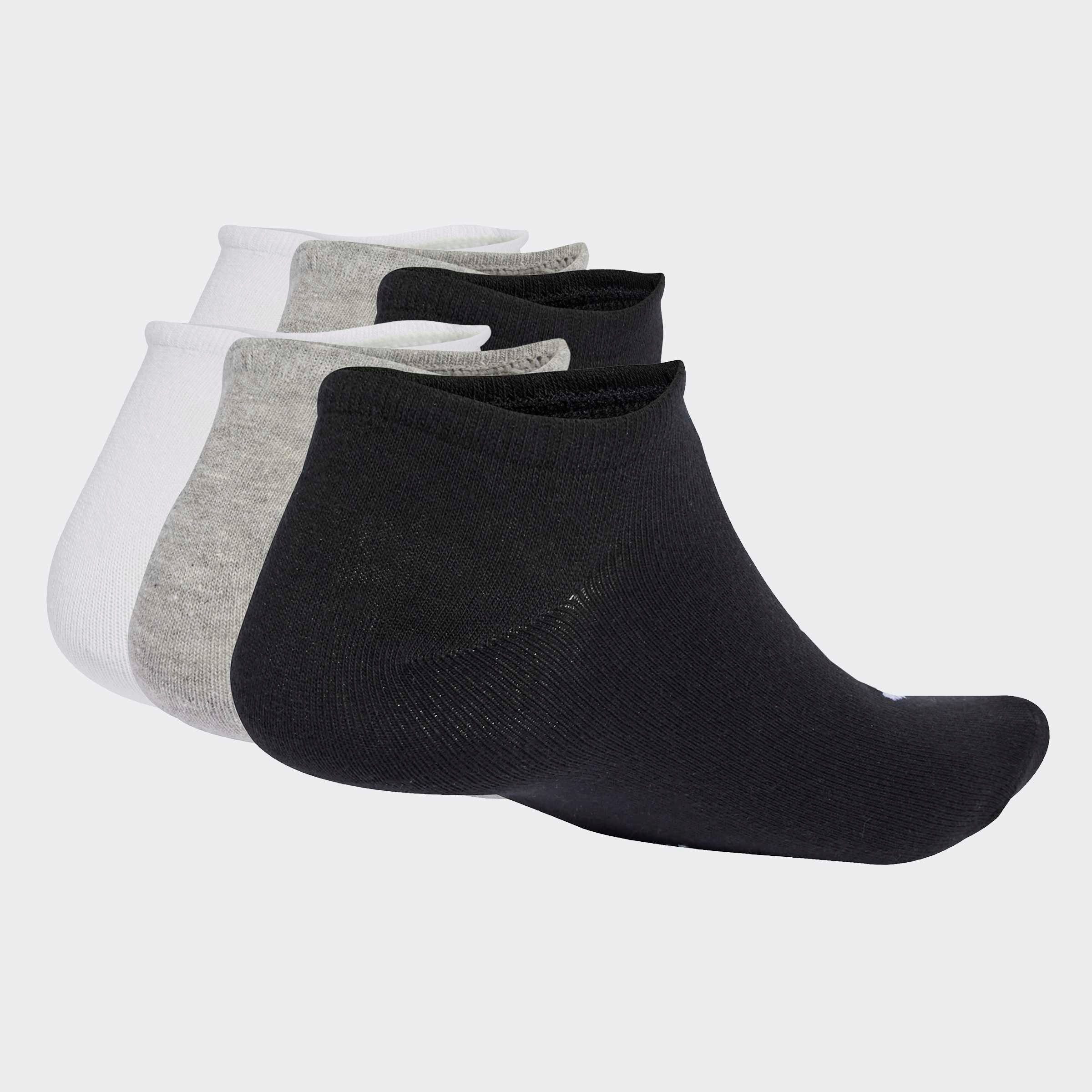 adidas Originals Sportsocken LINER SOCKS 6P (6-Paar) extrakurzer Schnitt, niedrig geschnitten, 6er-Pack