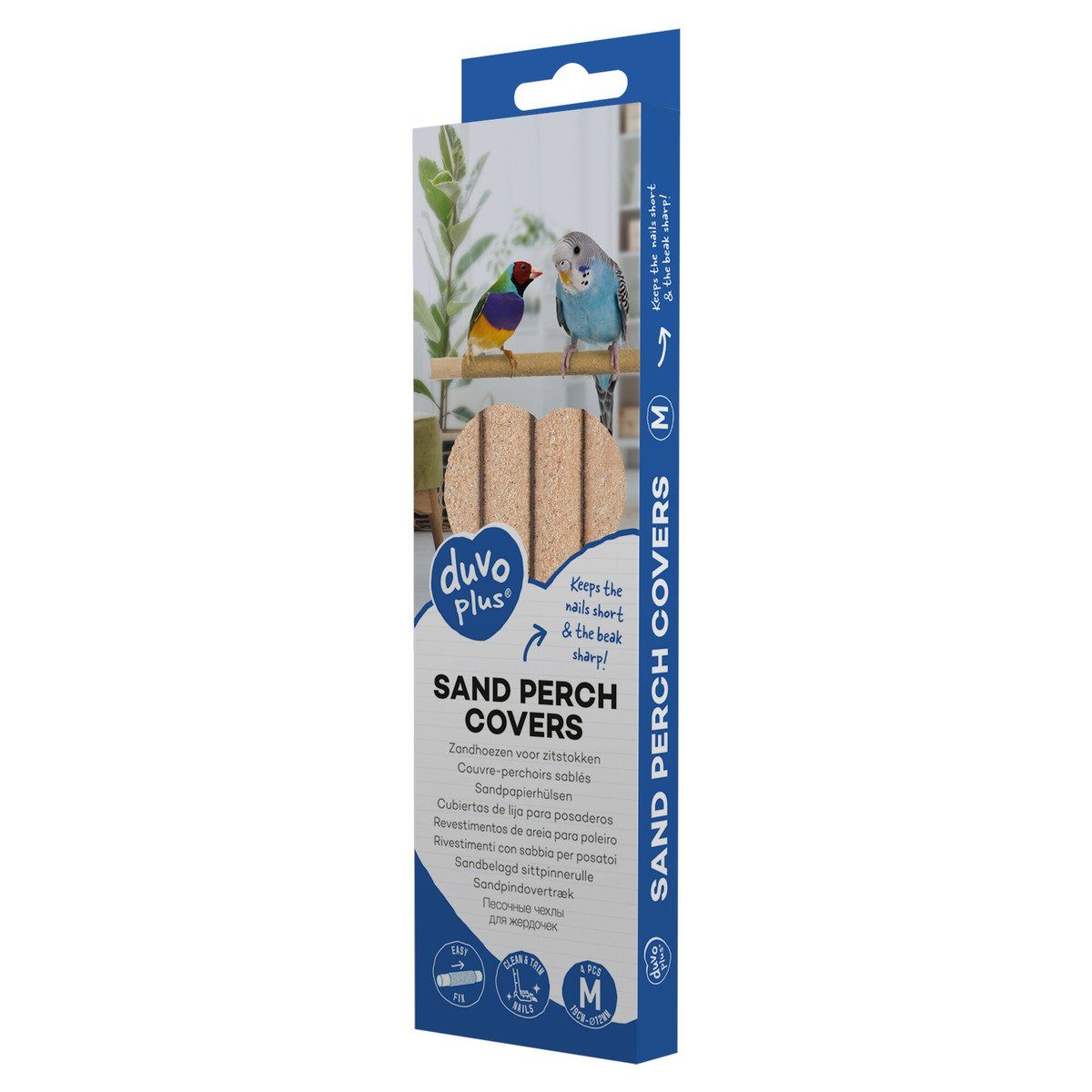 Vogelspielplatz Sandpapierhülsen