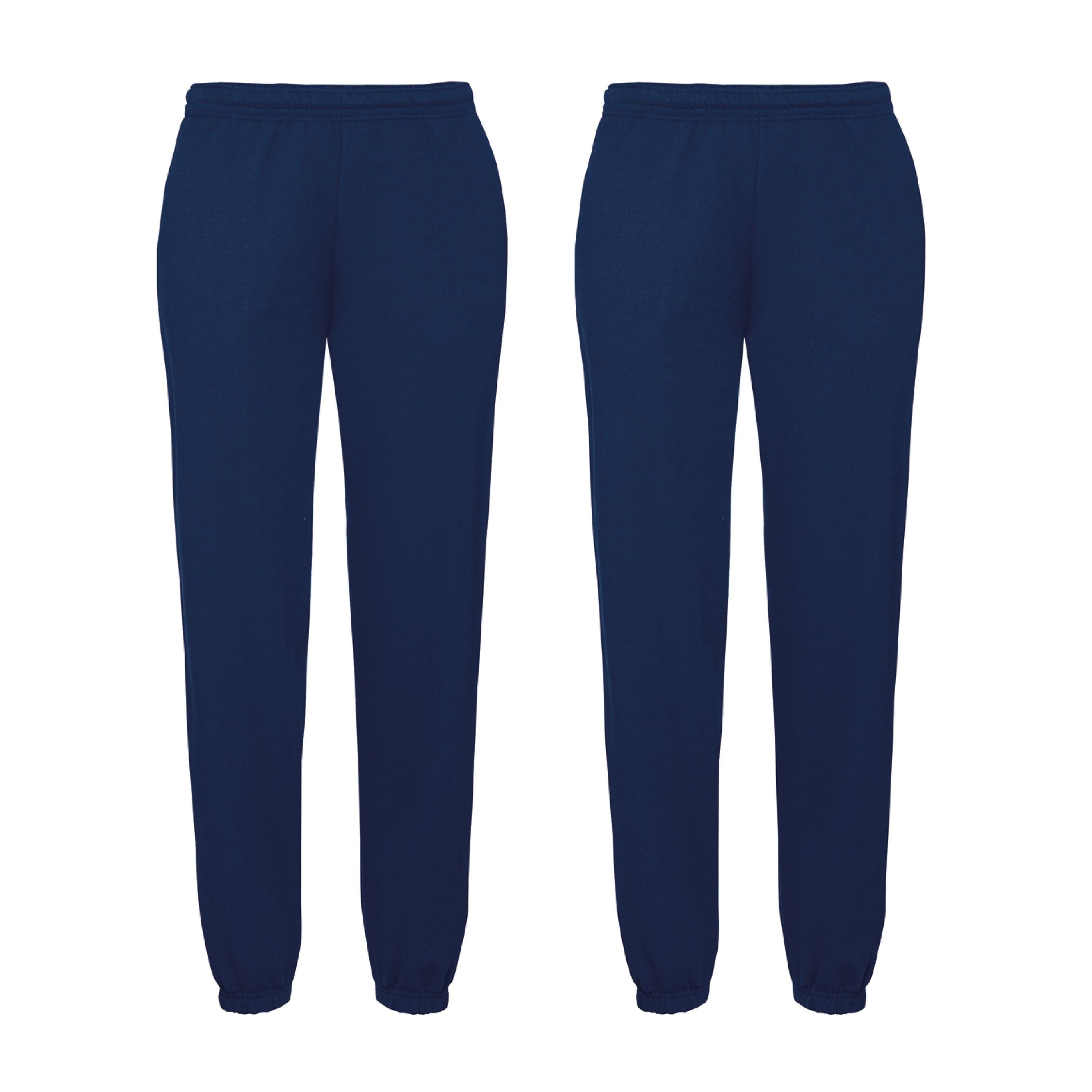 of the Loom Jog Pants Fruit navy Cuff Classic Elasticated Homewearhose