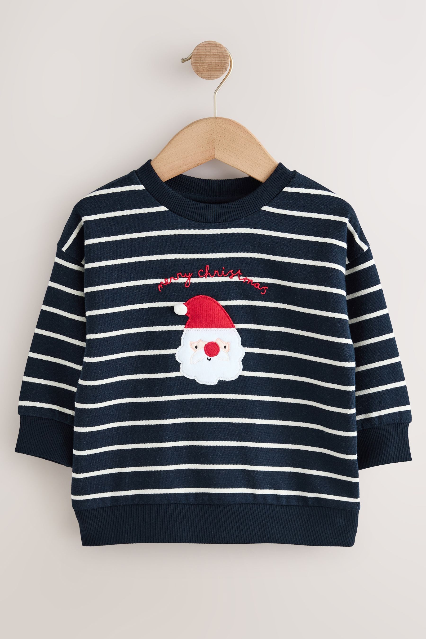 Next Sweater Weihnachtspullover mit Rundhalsausschnitt (1-tlg) günstig online kaufen