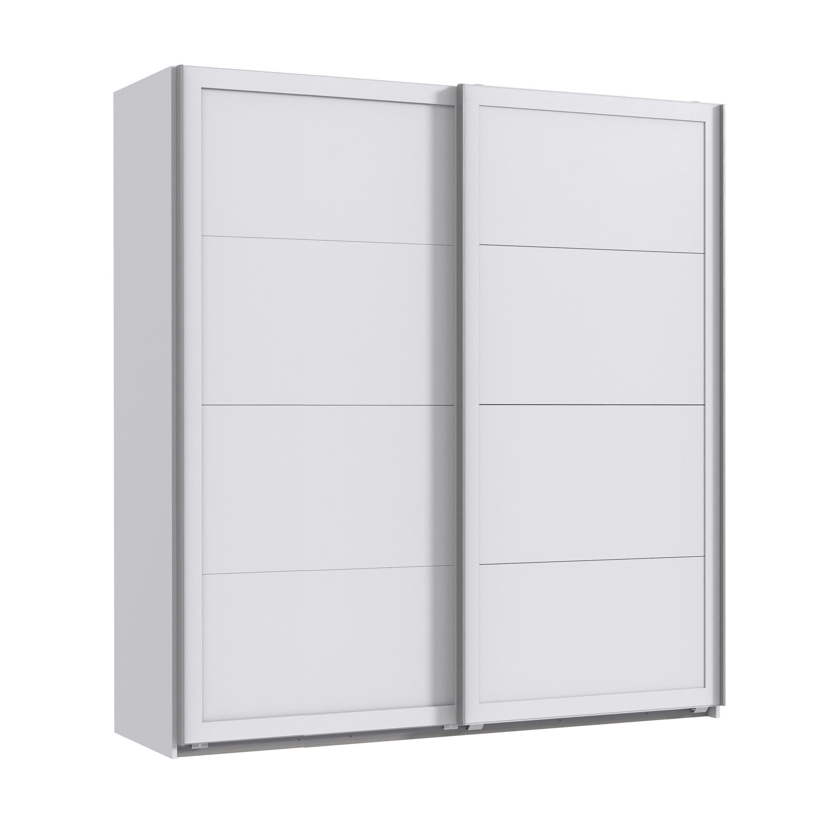 möbel-direkt.de Kleiderschrank Chalet in Weiß (komplett, 1-St., Drehtürenschrank, Schwebetürenschrank) Made in Germany