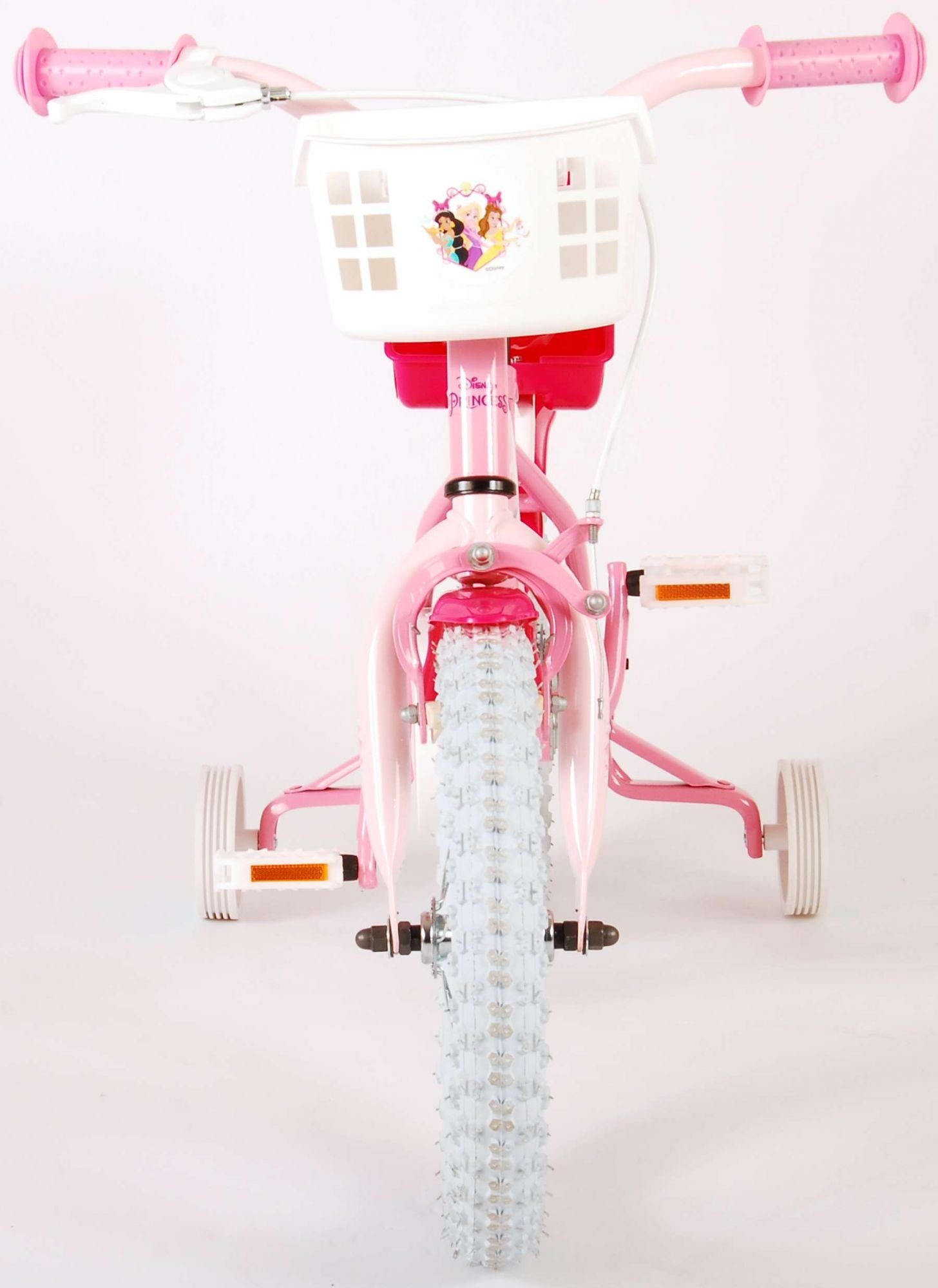 Rücktritt Stützräder 1 Rutschfeste Mädchen Kinder (Mädchen TPFSports 14 Kinderfahrrad 14 Kinderrad Handbremse, Gang, + Disney Zoll Laufrad - mit mit Princess Sicherheitsgriffe), Fahrrad Zoll Fahrrad