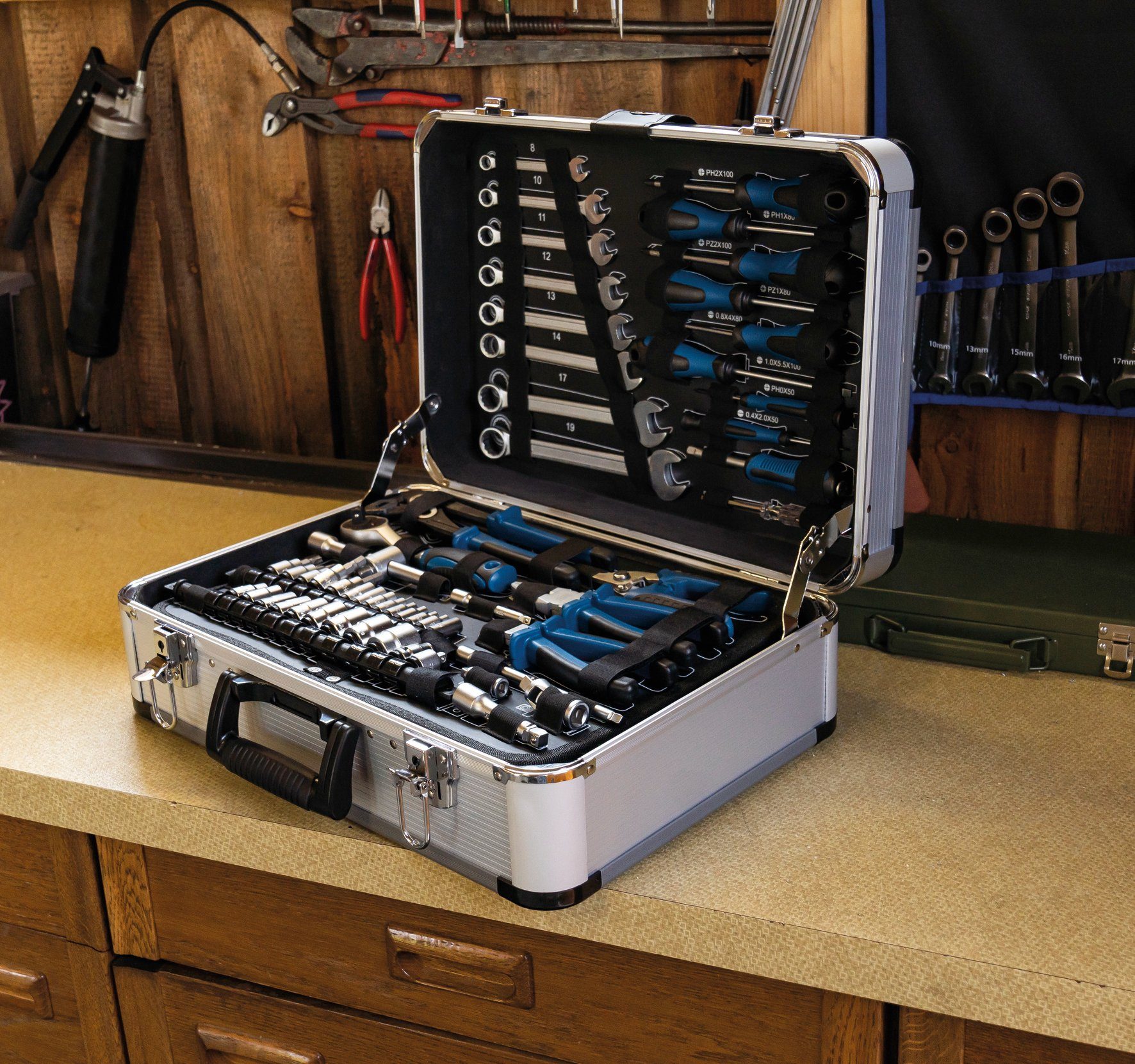 Scheppach Werkzeugset TB150, 101-teilig günstig online kaufen