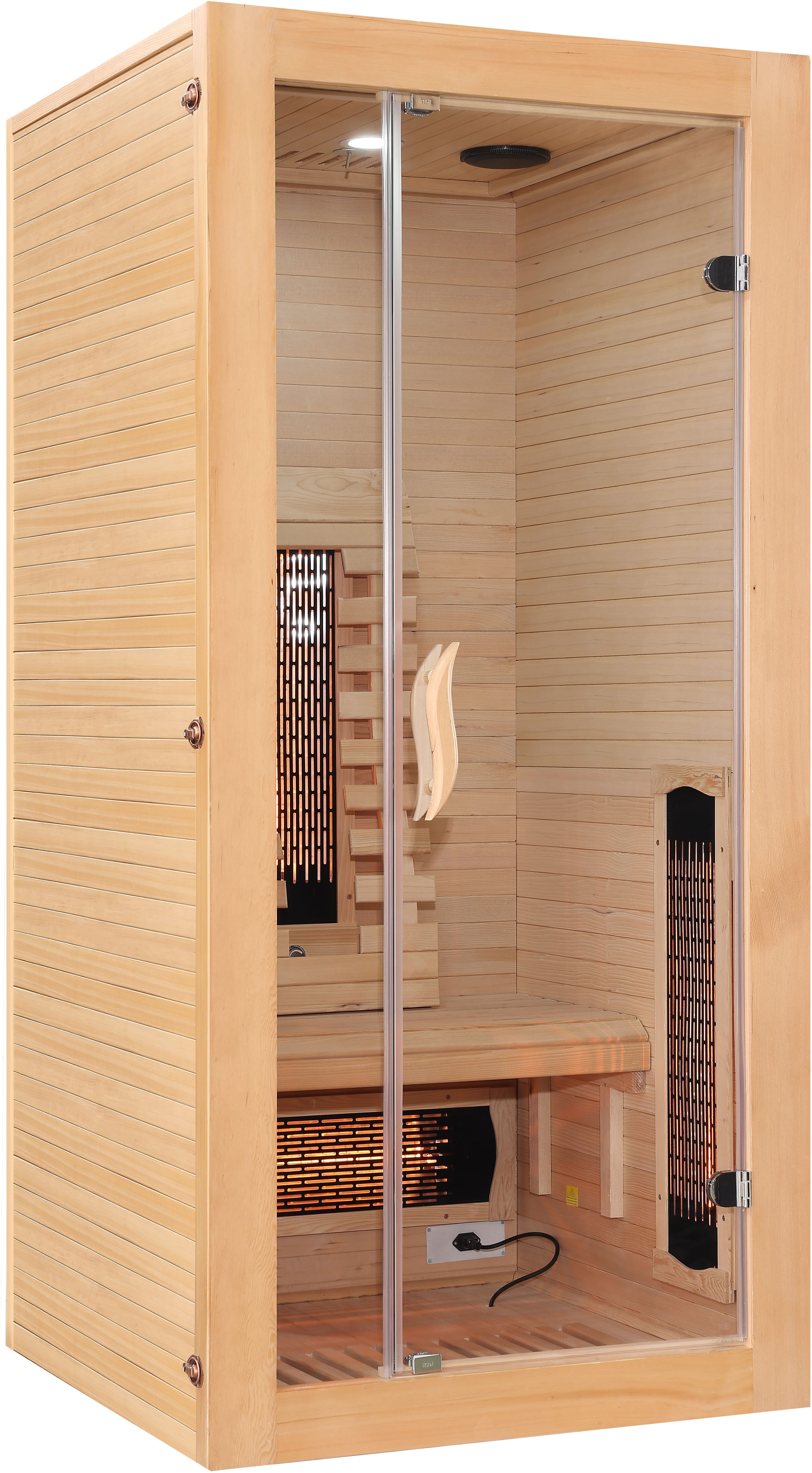Sanotechnik Infrarotkabine MALMÖ 1, BxTxH: 90 x 190 x 90 cm, für 1 Person