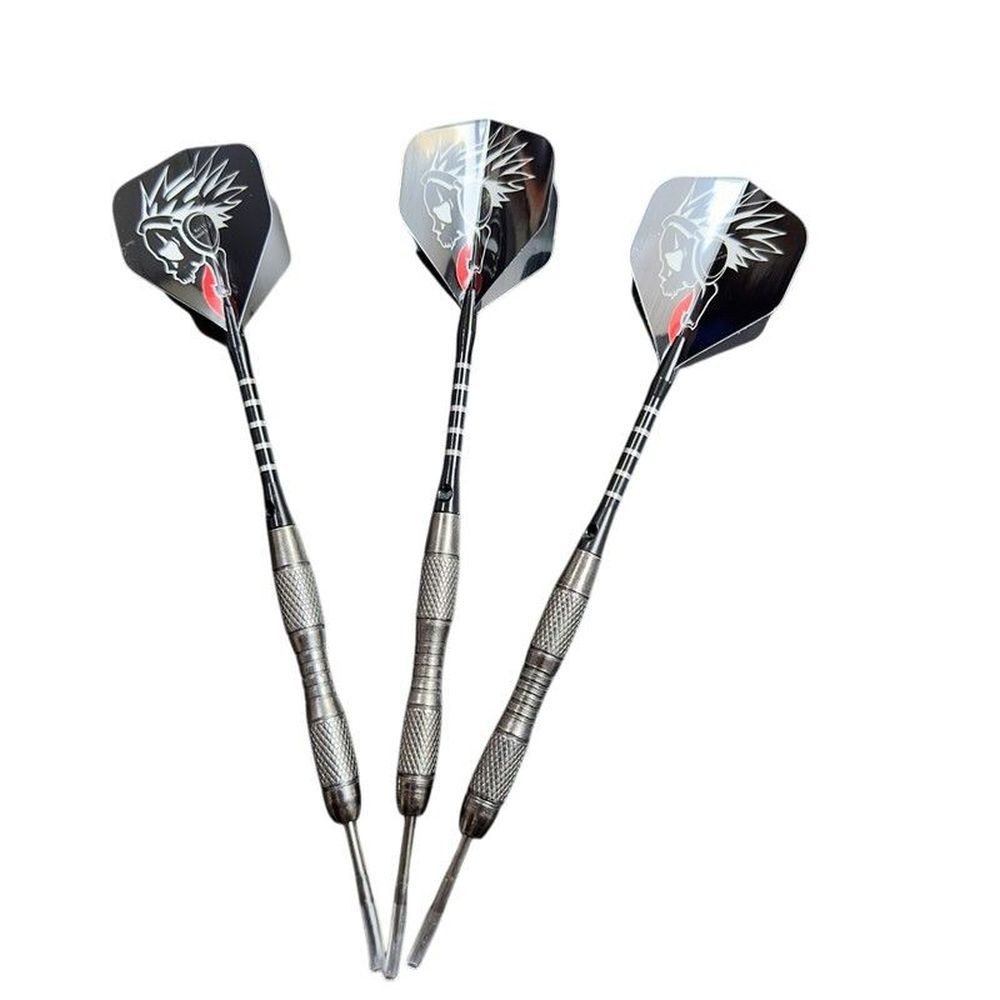Dartpfeil Dartpfeile Set 3 Stk 20 g Profi Turnier Training Schwarz DE.