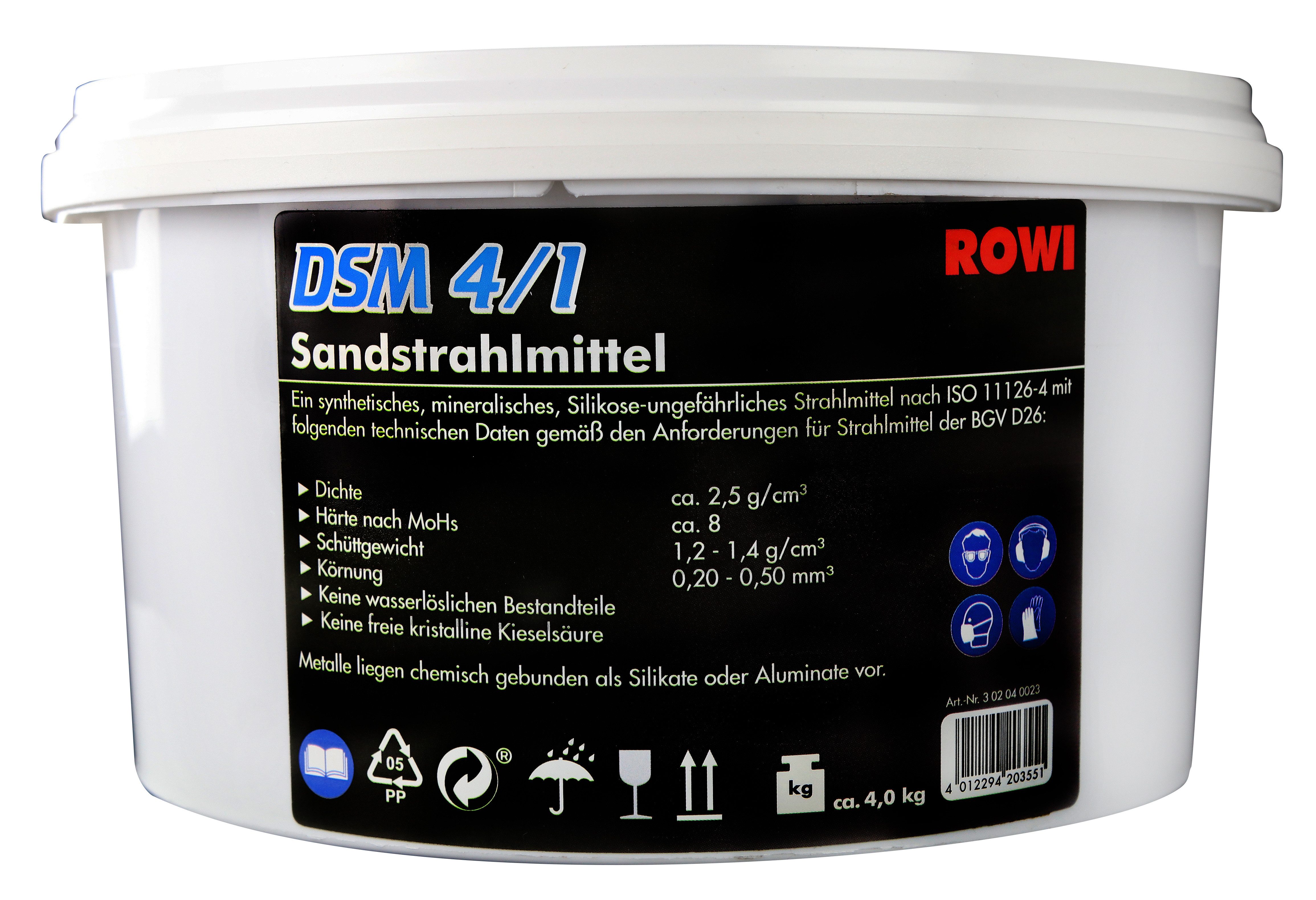 ROWI Sand Sandstrahlmittel 4 kg, Körnung günstig online kaufen