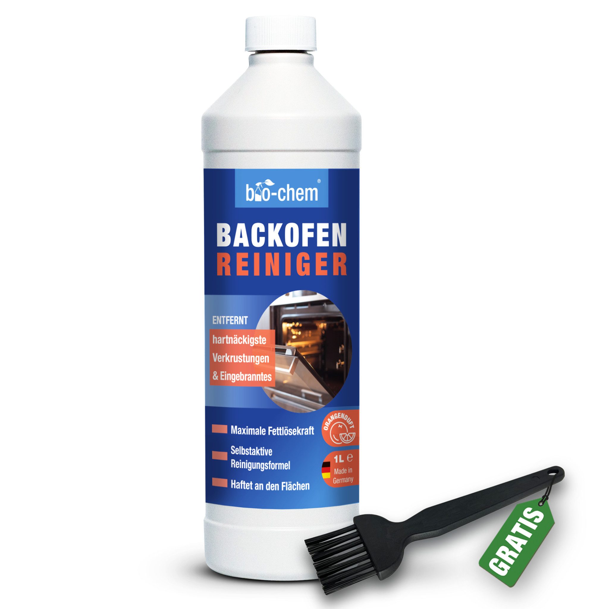 Backofenreiniger 1000ML – Extra stark & ohne Schrubben Backofenreiniger