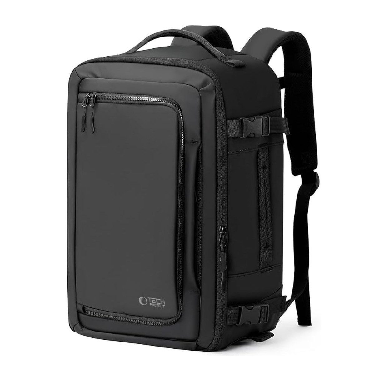 TECH PROTECT Reiserucksack S50, Handgepäckrucksack mit Laptopfach und Trolley-Gurt
