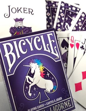 Cartamundi Spiel, Kartenspiel Bicycle® - Kartendeck - Unicorn, mit einzigartigem Air-Cushion®-Finish