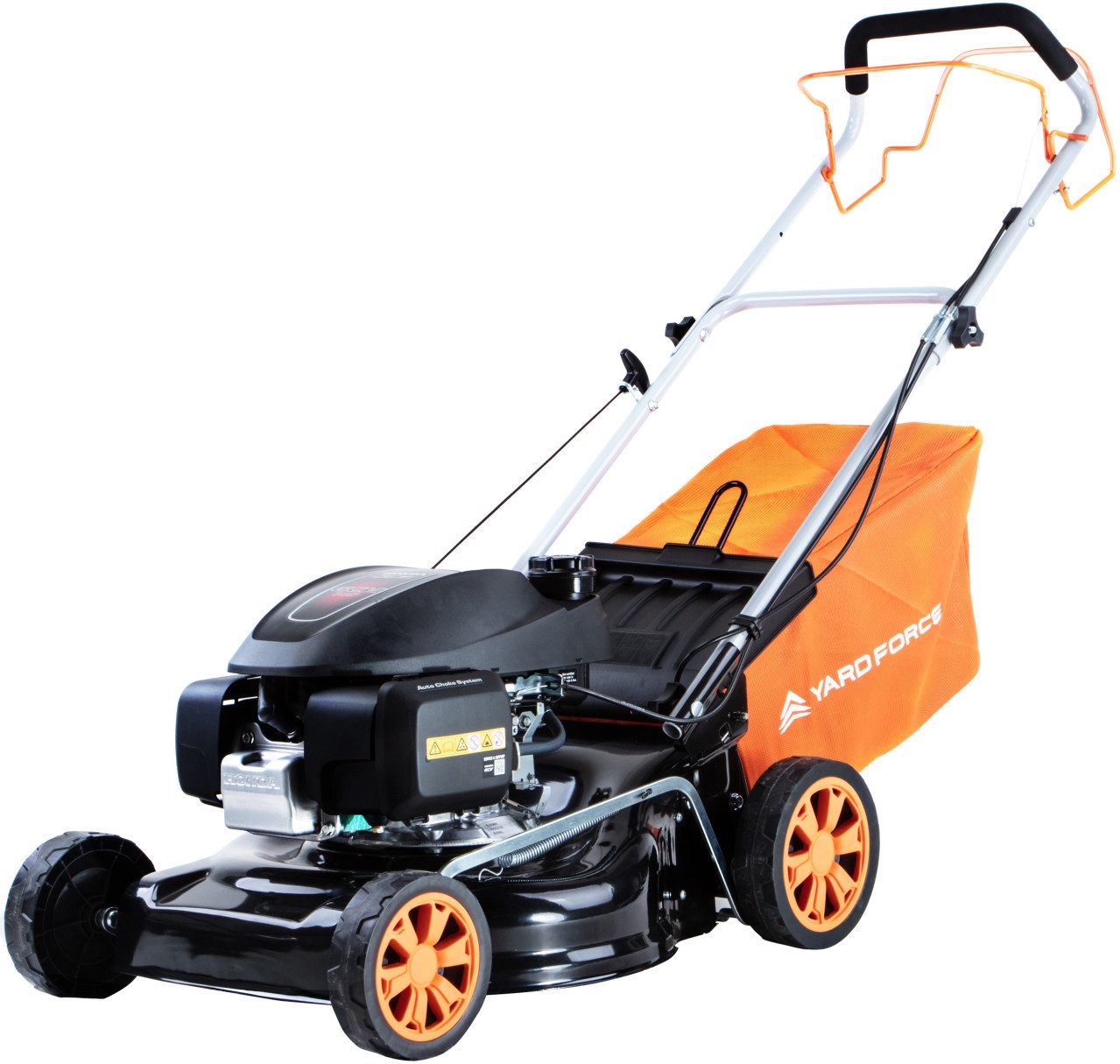 Yardforce Benzinrasenmäher Yard Force Benzin-Rasenmäher GM H46 laufruhiger