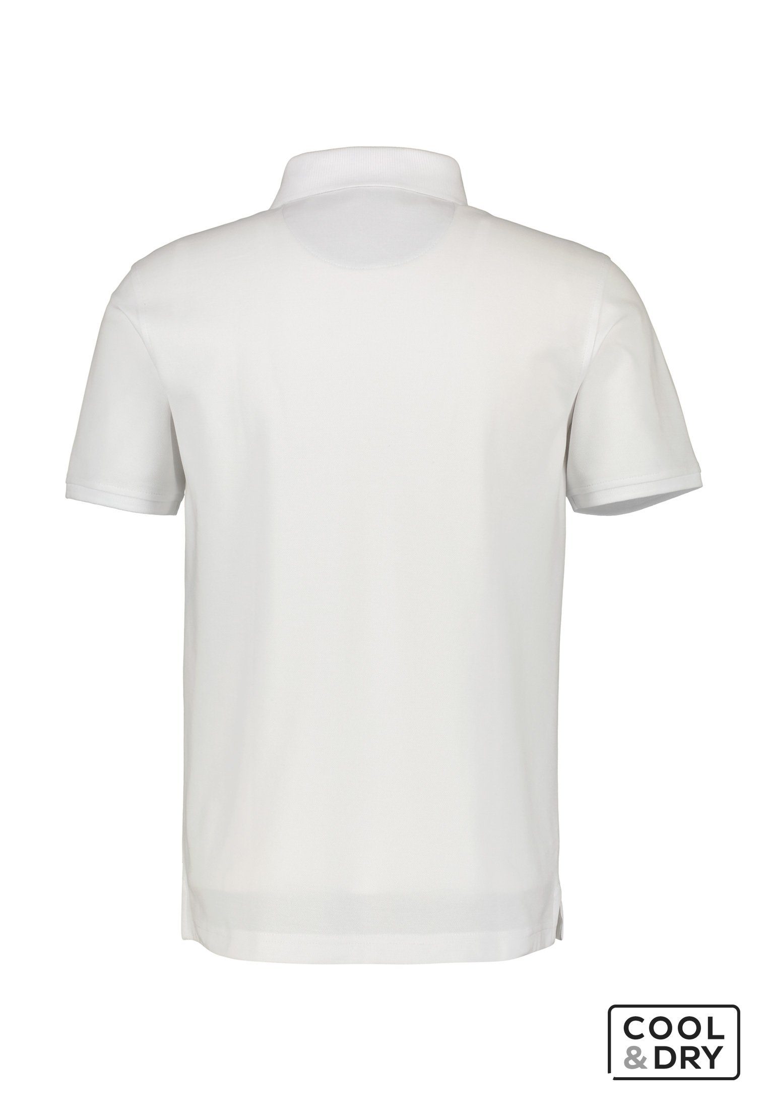 LERROS Poloshirt LERROS Klassischer Piquéqualität & WHITE *Cool in Polostyle Dry
