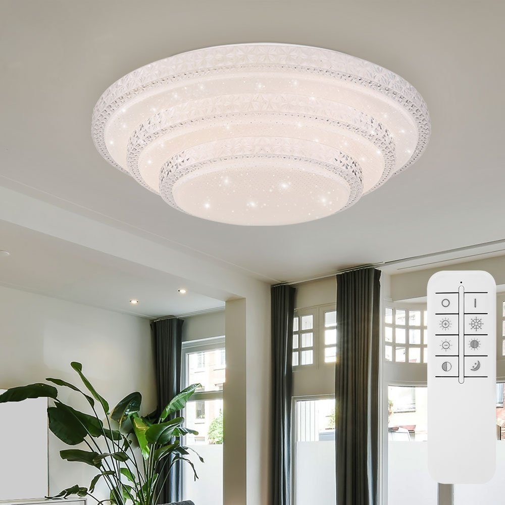 GLOBO LIGHTING LED Deckenleuchte, LED-Leuchtmittel fest verbaut, Kaltweiß, günstig online kaufen