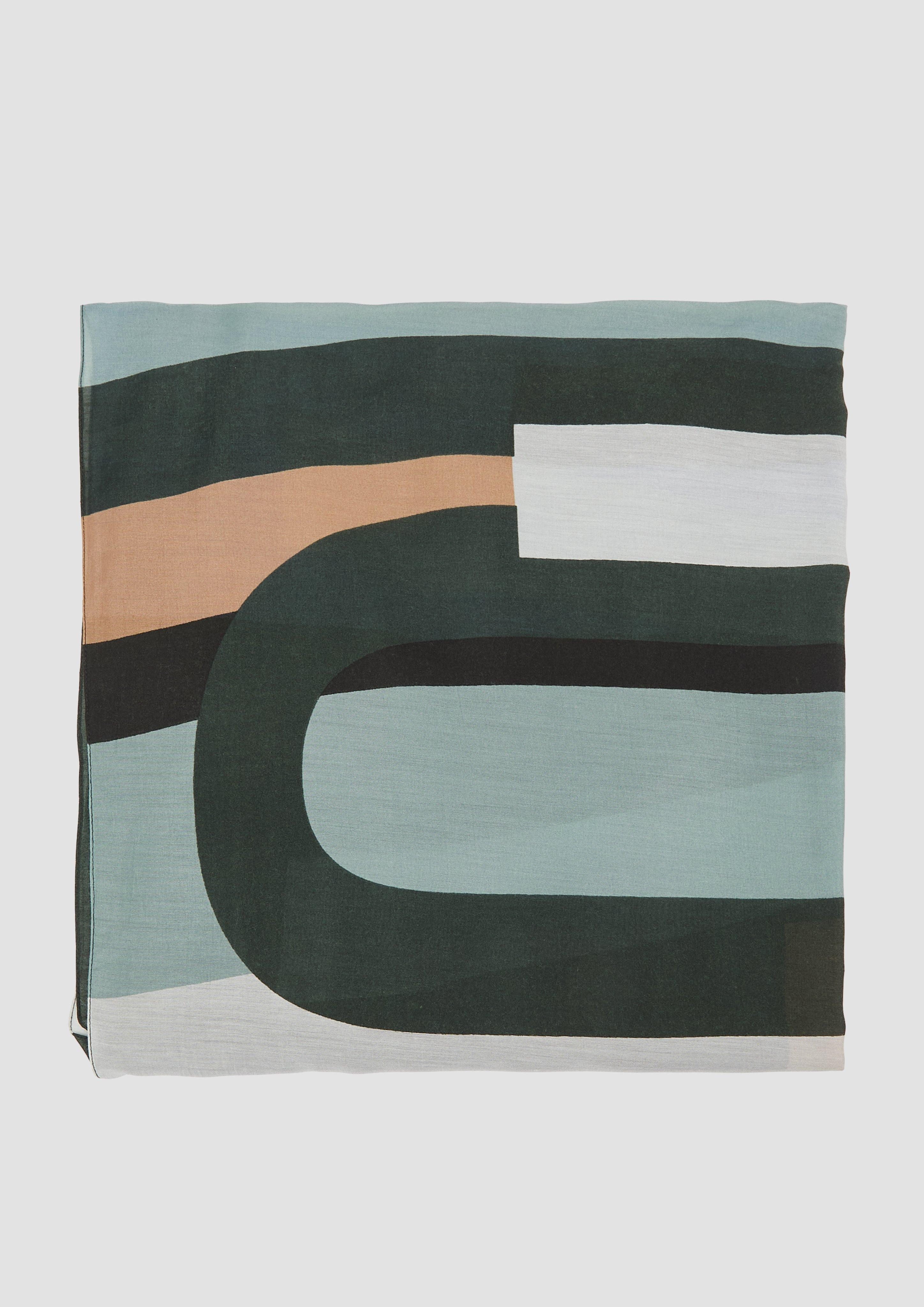 s.Oliver Halstuch Loop-Schal mit Artwork günstig online kaufen