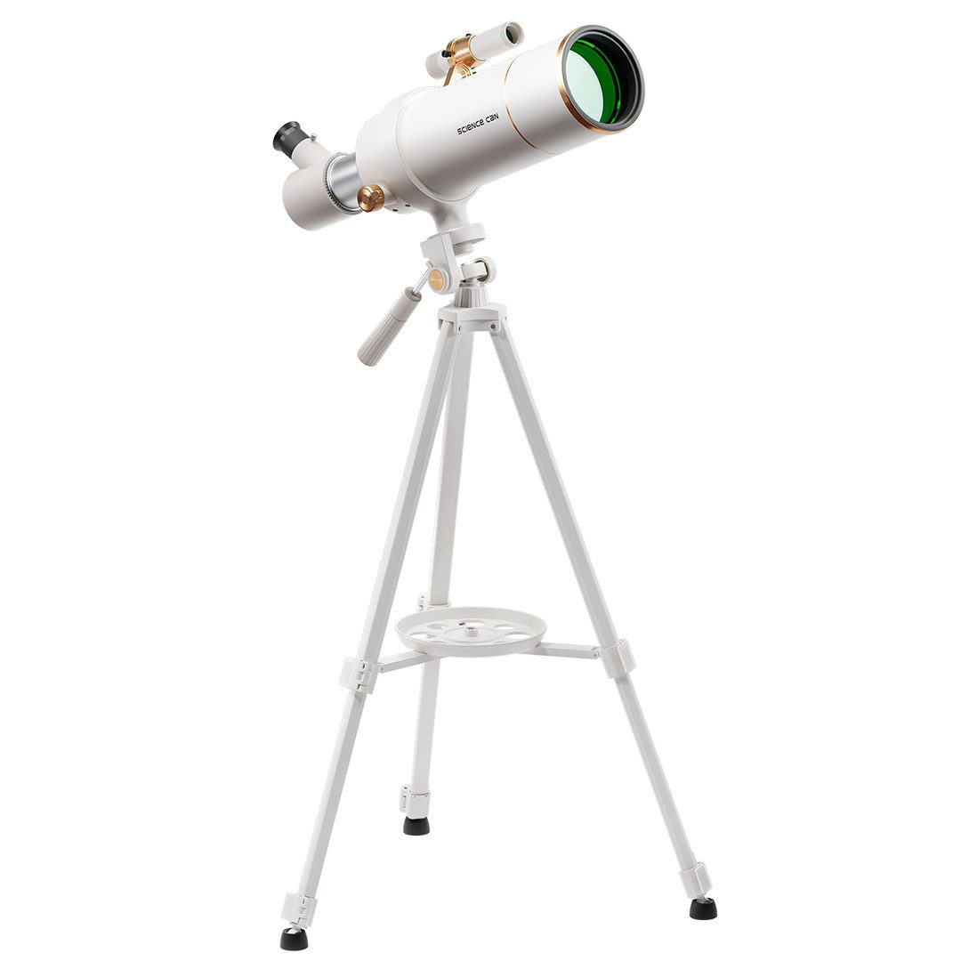 Spielwelt Topbright TELESKOP ASTRO STAR Science Can Fernrohr ab 8+ Jahren, WeiÃŸ