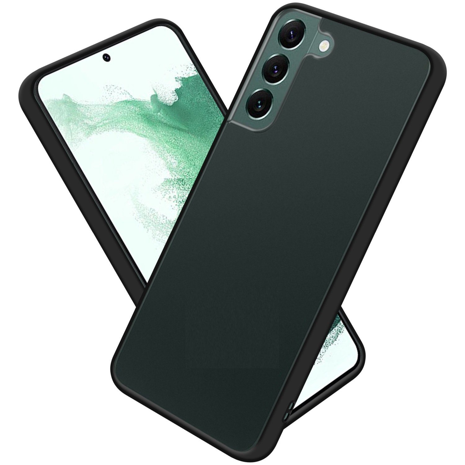 Cadorabo Handyhülle für Samsung Galaxy S22 PLUS Hülle Samsung Galaxy S22 PLUS, Handy Schutzhülle - Hülle - Ultra Slim Hard Cover Case - Bumper