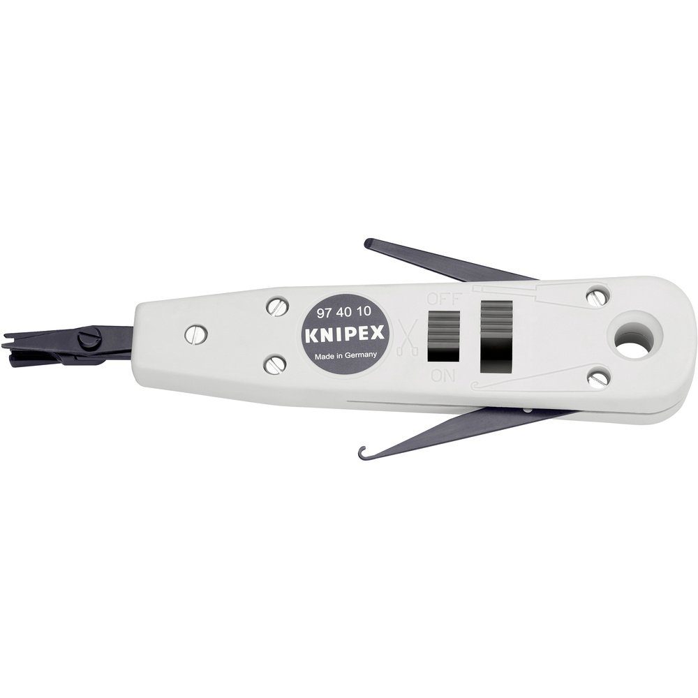 Knipex Kabelmesser Knipex 97 40 10 Anlegewerkzeug Geeignet für UTP-Datenkabel, STP-Date