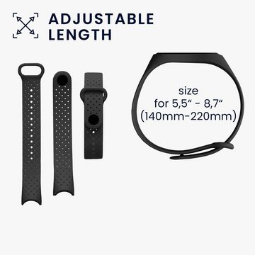 kwmobile Uhrenarmband Armband für Xiaomi Mi Band 4 / Mi Band 3, Ersatzarmband Fitnesstracker - Fitness Band Silikon