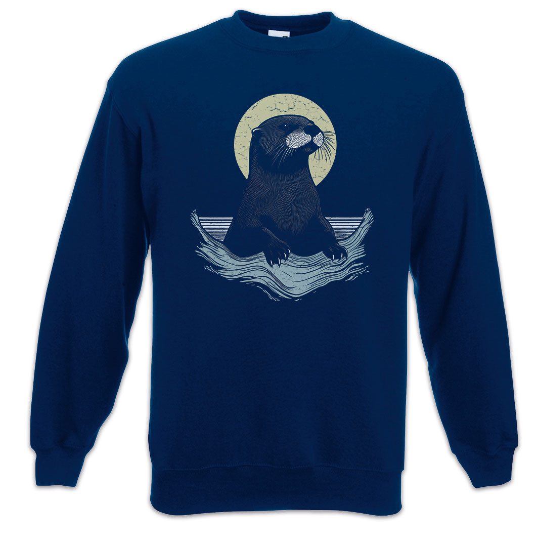 Sweatshirt Otter A Sweatshirt Lovely Wildlife lontra Nutria Fischotter Seeotter
