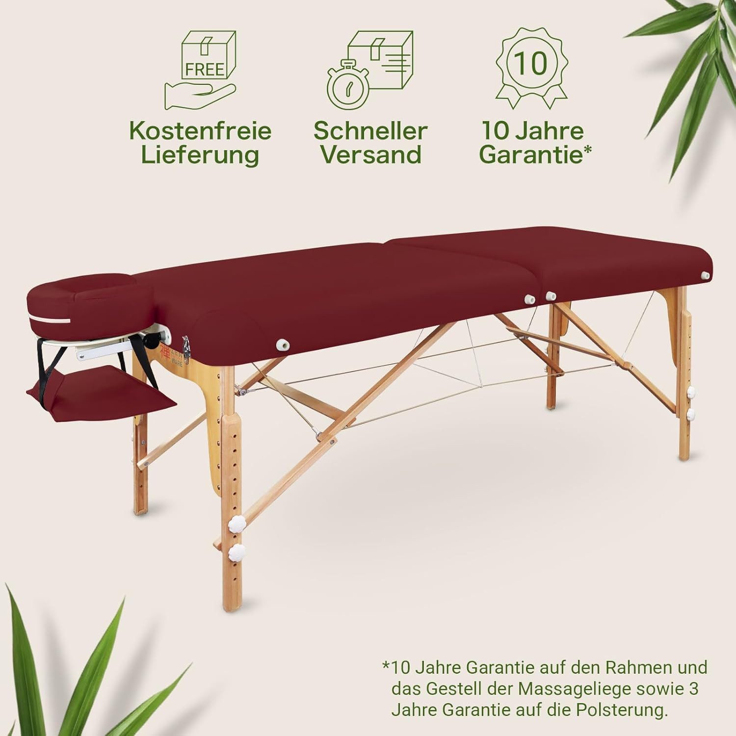 ZEN MASSAGE WARE Massageliege Massageliege Zen Round Corner