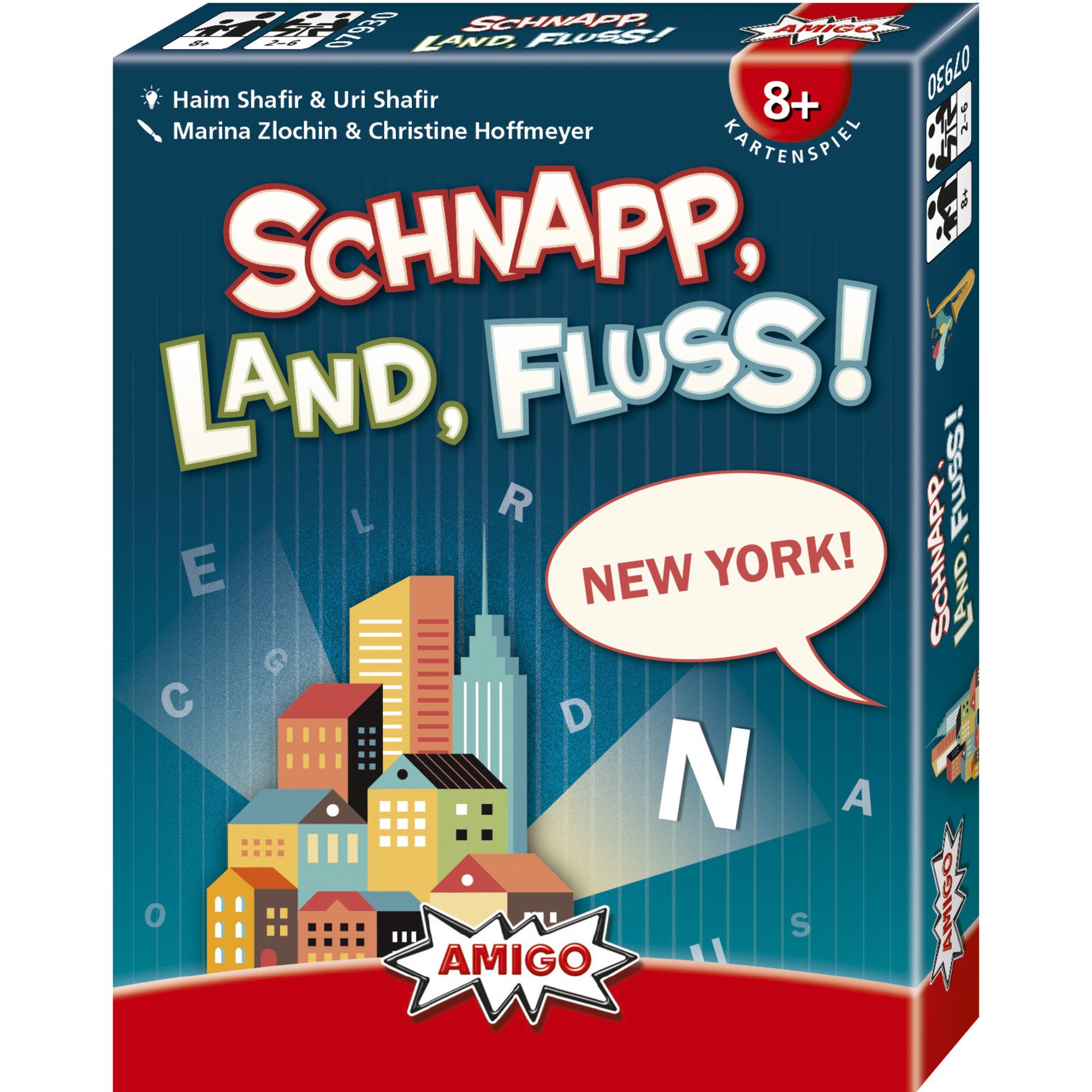 AMIGO Spiel Amigo Schnapp, Land, Fluss!, Kartenspiel