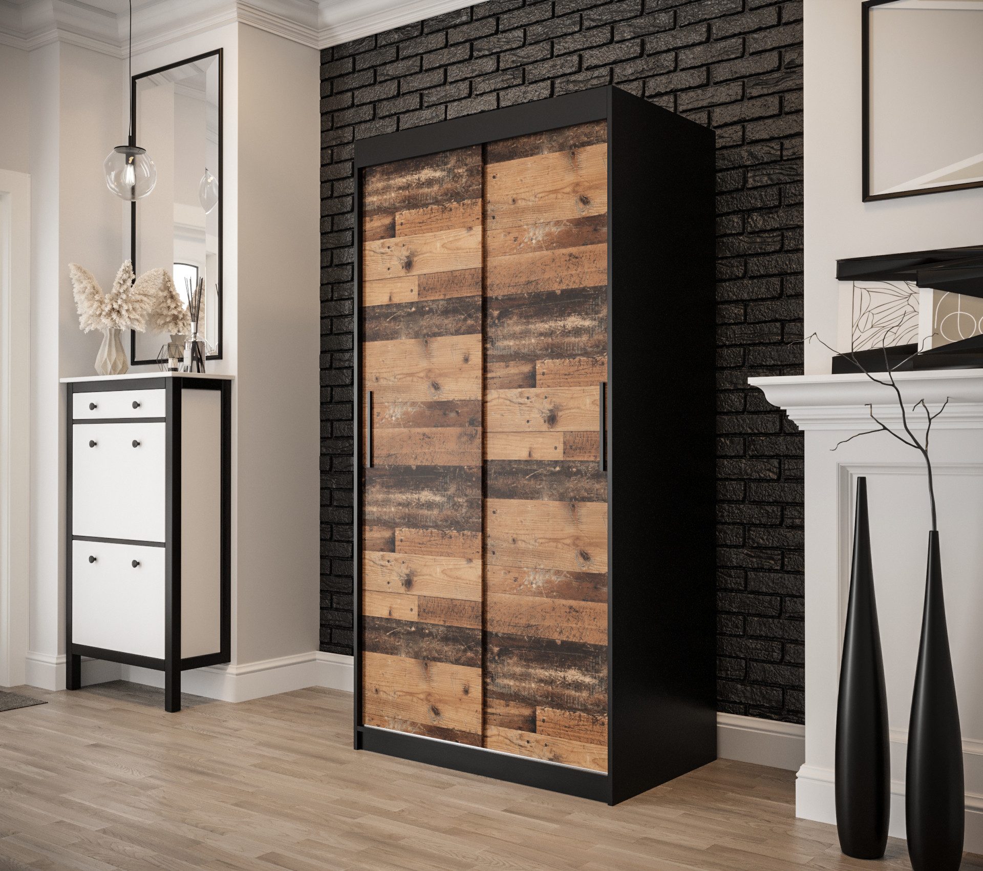 ABIKS MÖBEL Schwebetürenschrank OLD STYLE T günstig online kaufen