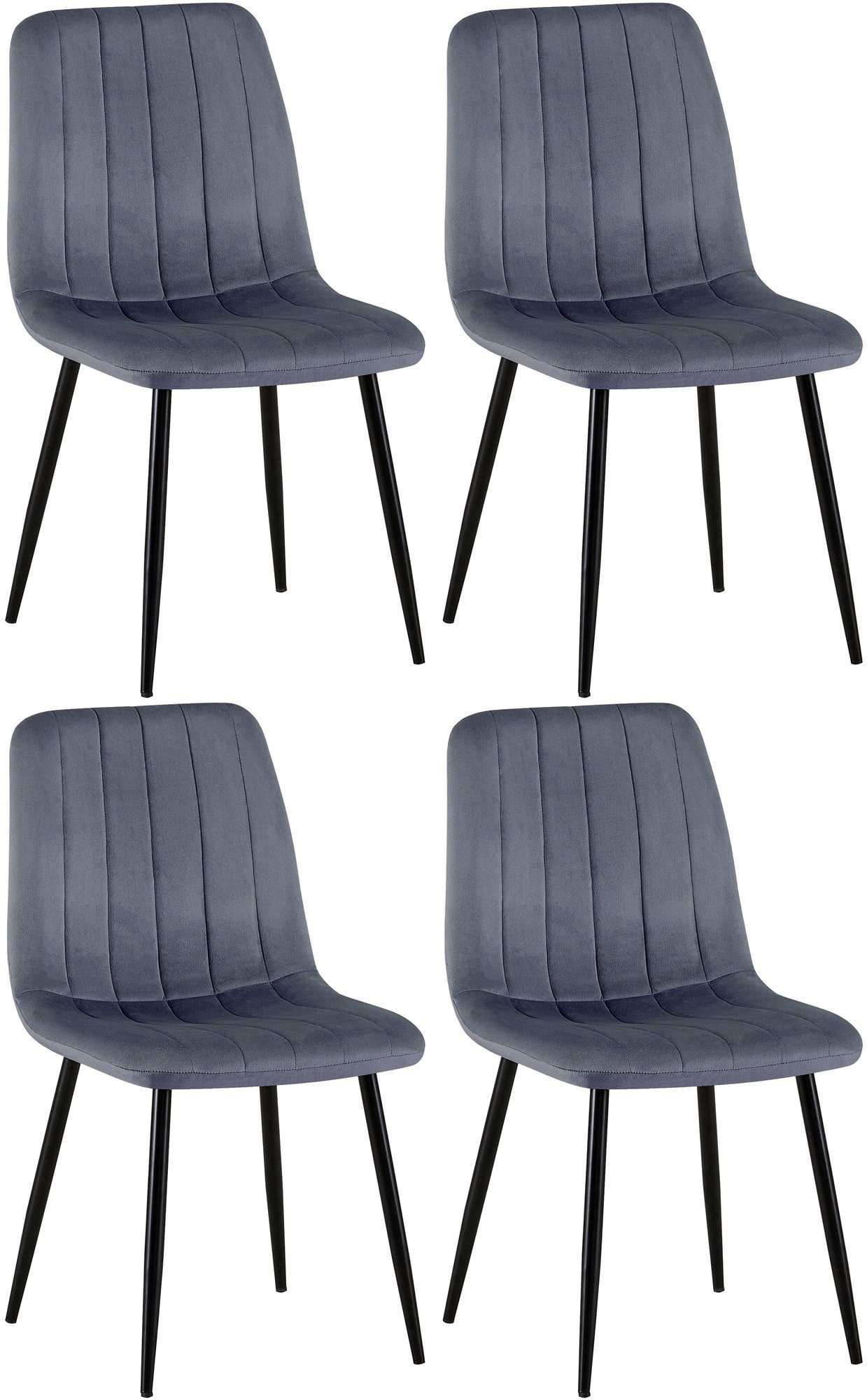 CLP Esszimmerstuhl Dijon (4er Set), gepolstert, günstig online kaufen